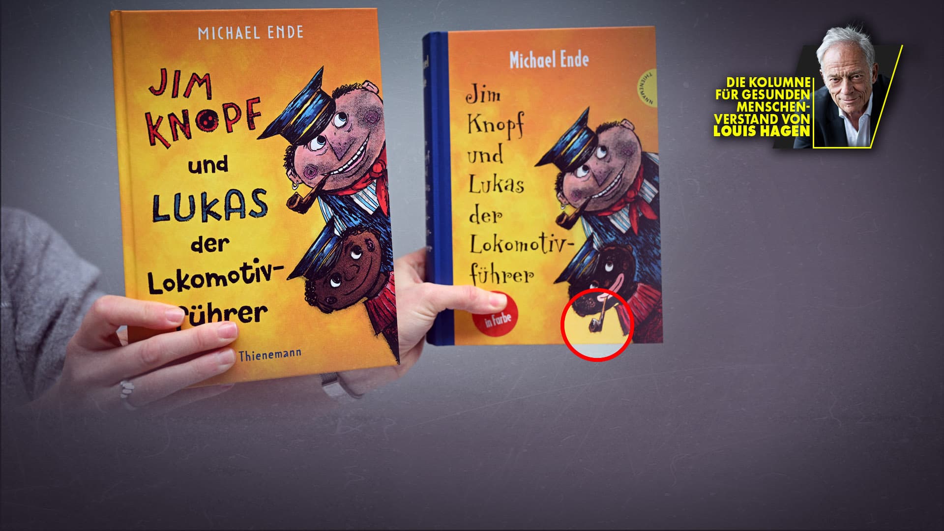 Kinderbuch & Cancel Culture: Gebt Jim Knopf die Pfeife zurück!