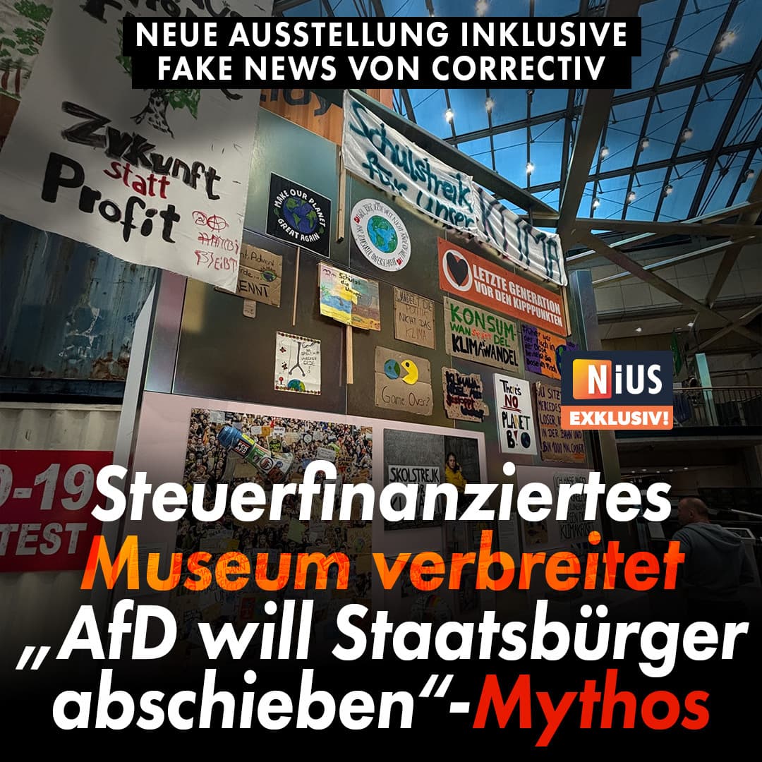Steuerfinanziertes Museum verbreitet „AfD will Staatsbürger abschieben“-Mythos