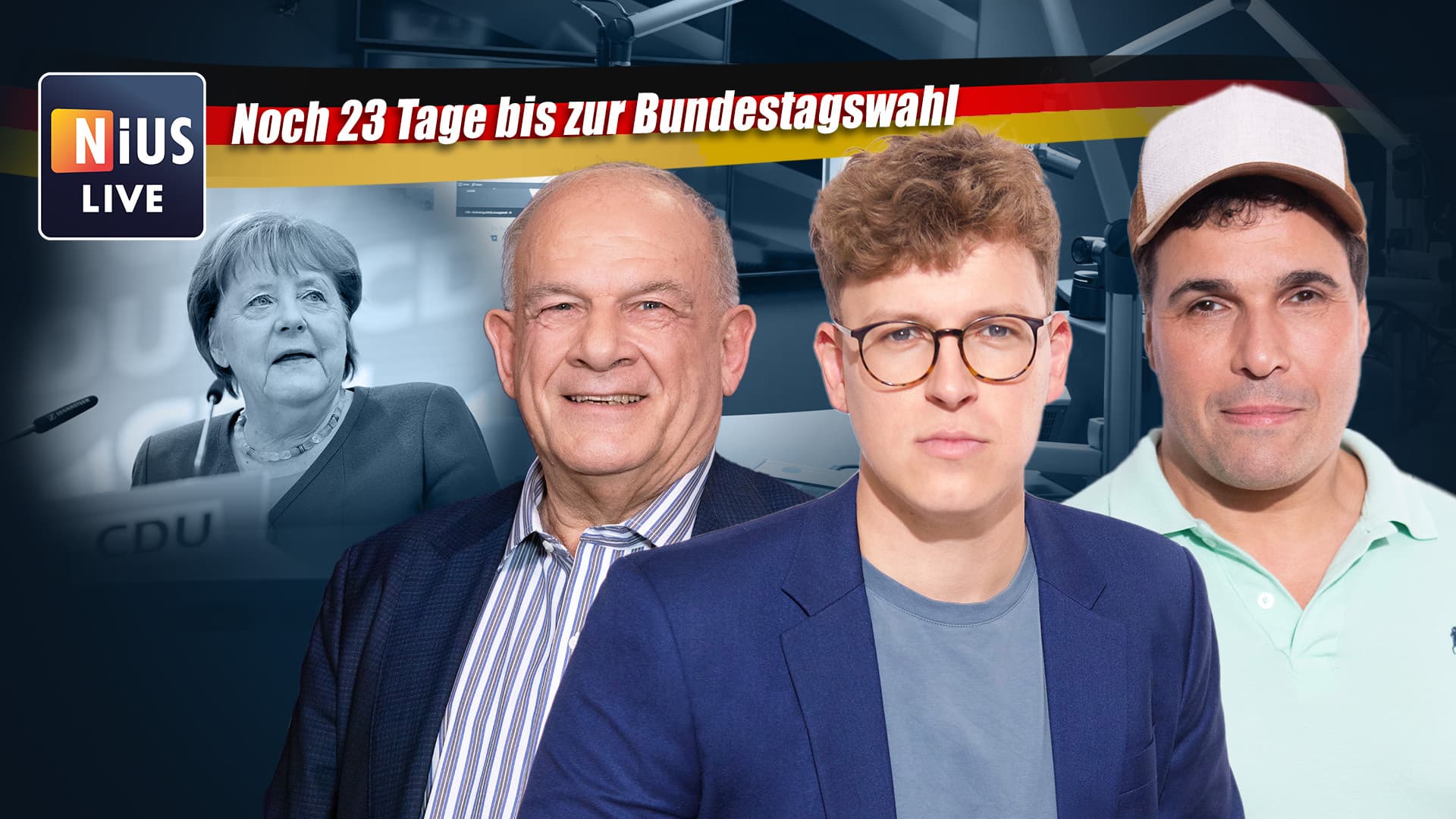 Das war NIUS Live am Freitag: Merkel geht auf Merz los