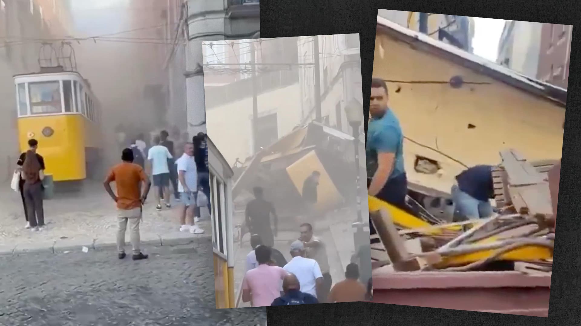 Standseilbahn entgleist: 15 Tote, 23 Verletzte +++ Deutsche Familie unter den Opfern von Lissabon: Vater tot, Mutter schwerverletzt, Kind (3) gerettet +++ Videos zeigen Chaos und Verzweiflung nach Katastrophe