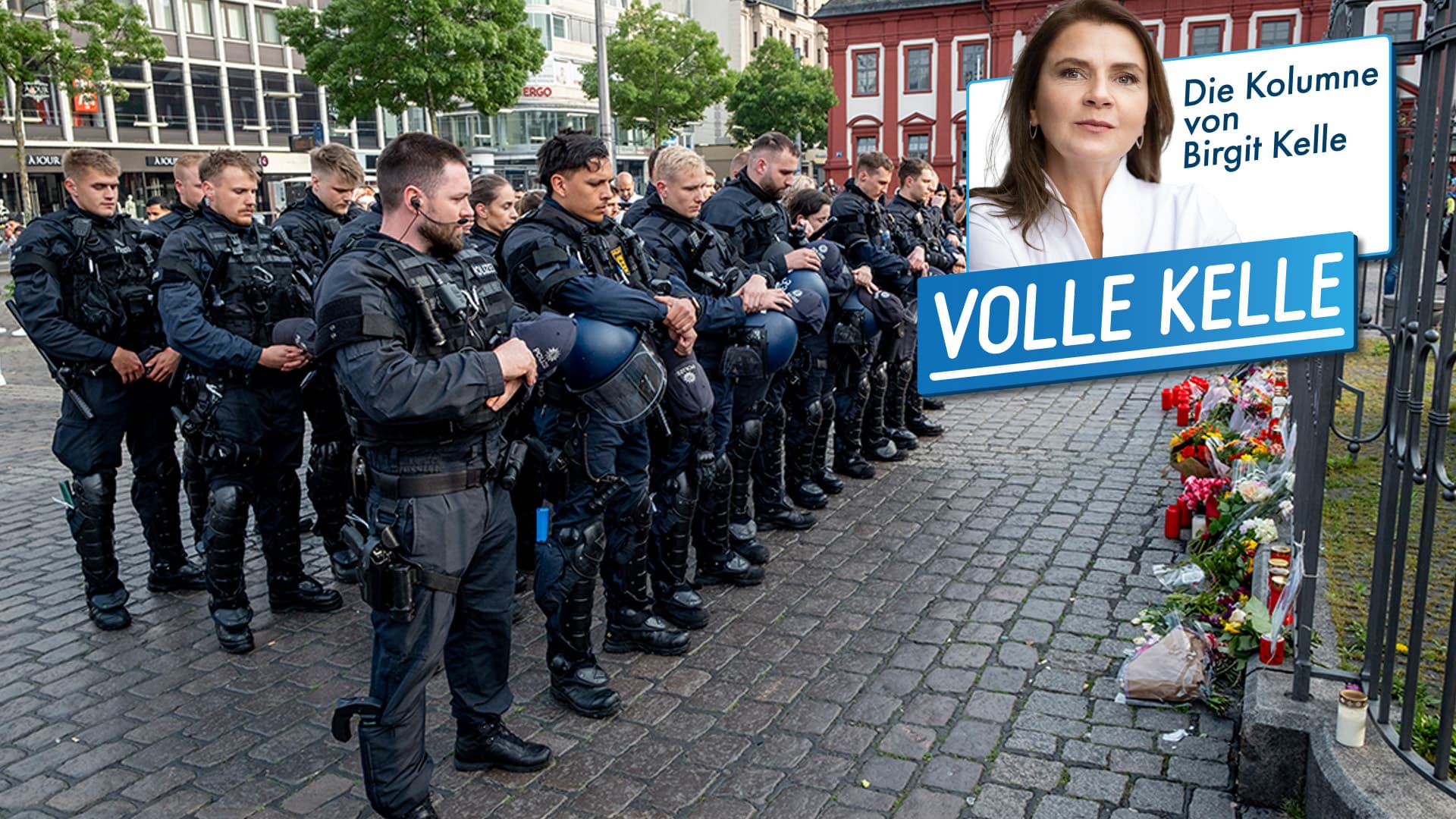 Als Polizisten-Mutter schlafe ich unruhig: „Sie halten für uns auf der Straße den Kopf hin“