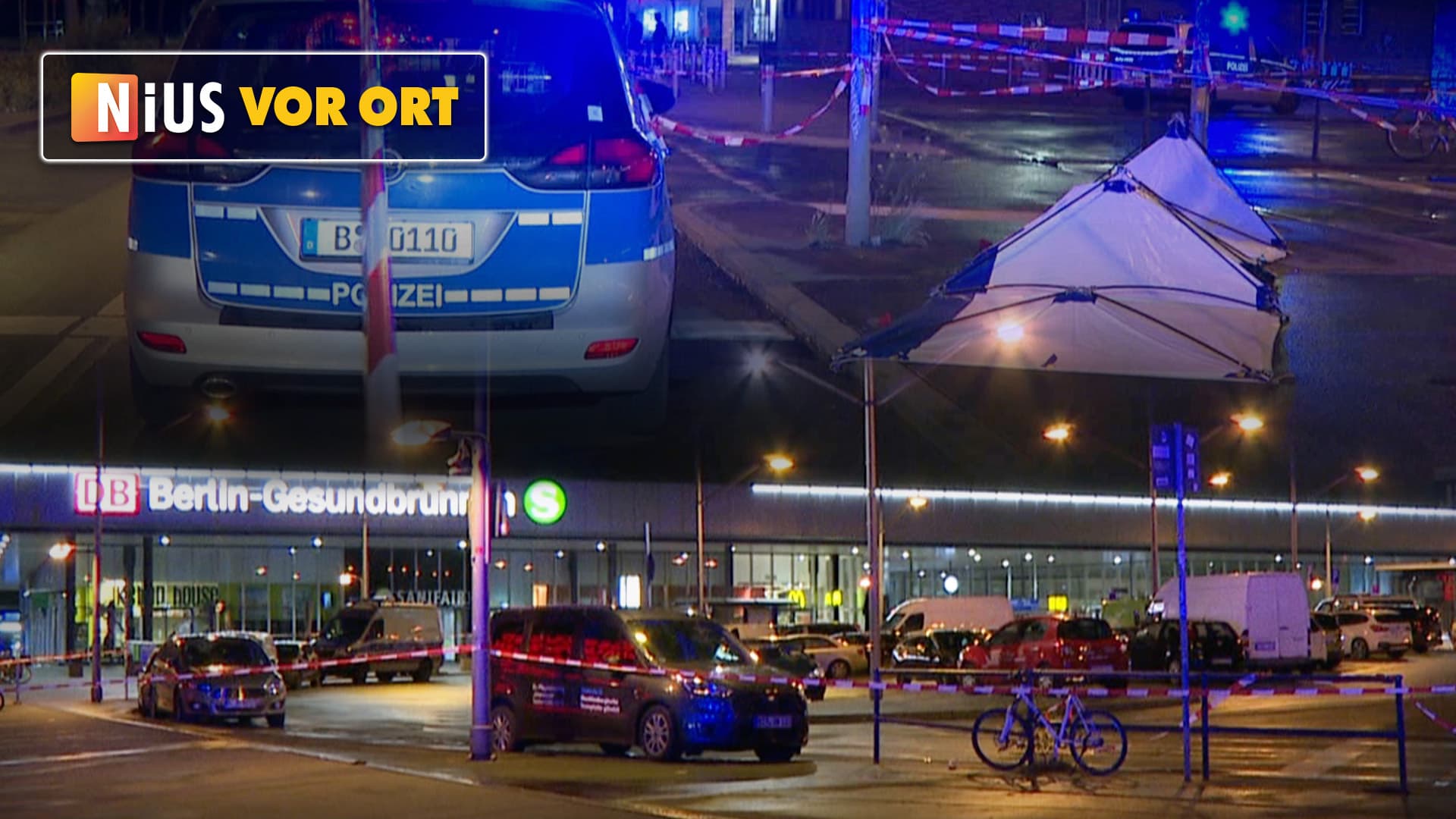 Bahnhof Berlin-Gesundbrunnen: Mann stirbt nach Messerstich in den Hals