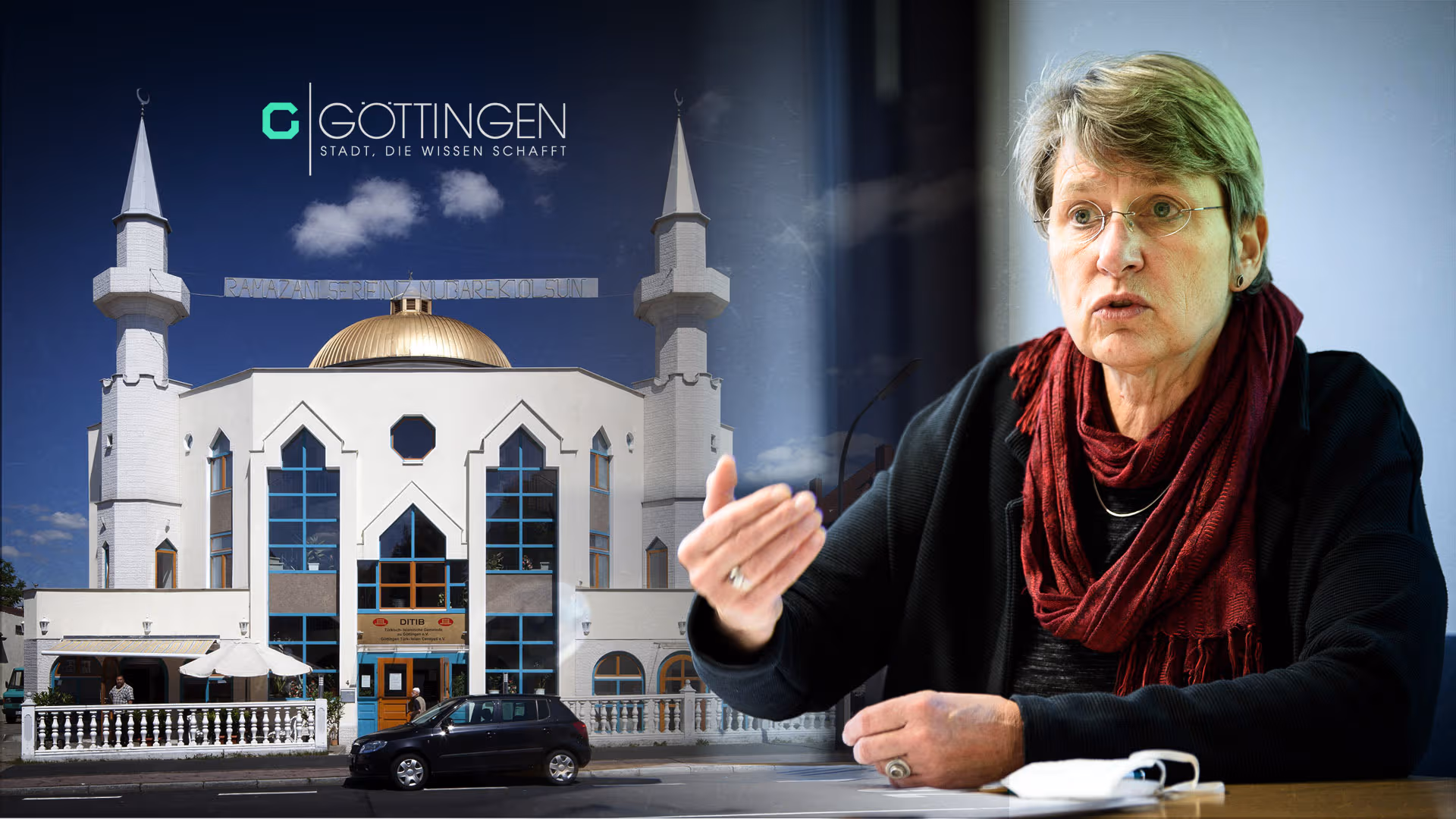 „Wir werden uns von Rechtsradikalen nicht einschüchtern lassen“: Zum ersten Mal ertönt der Muezzin-Ruf über Göttingen