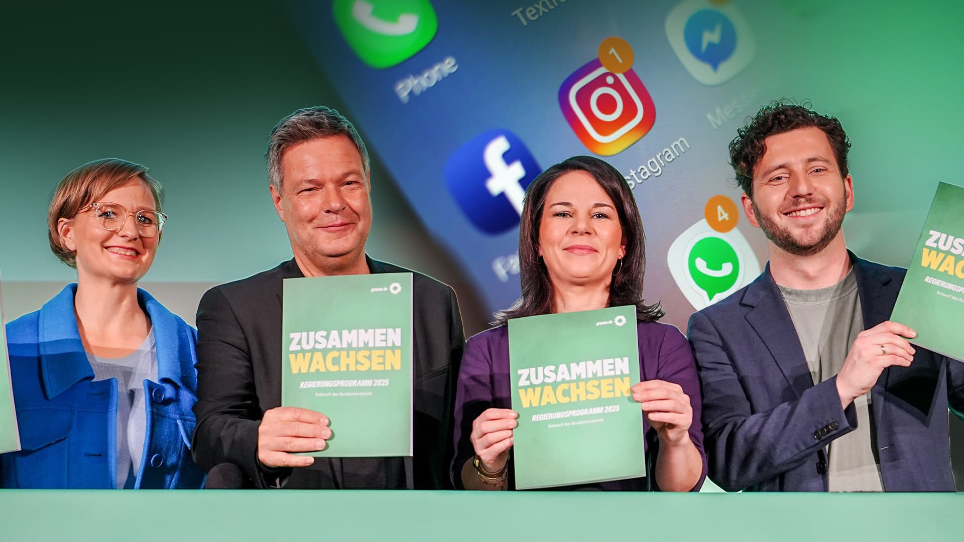 Wahlprogramm-Papier: Grüne wollen „Früherkennung für Demokratie zersetzende Inhalte“