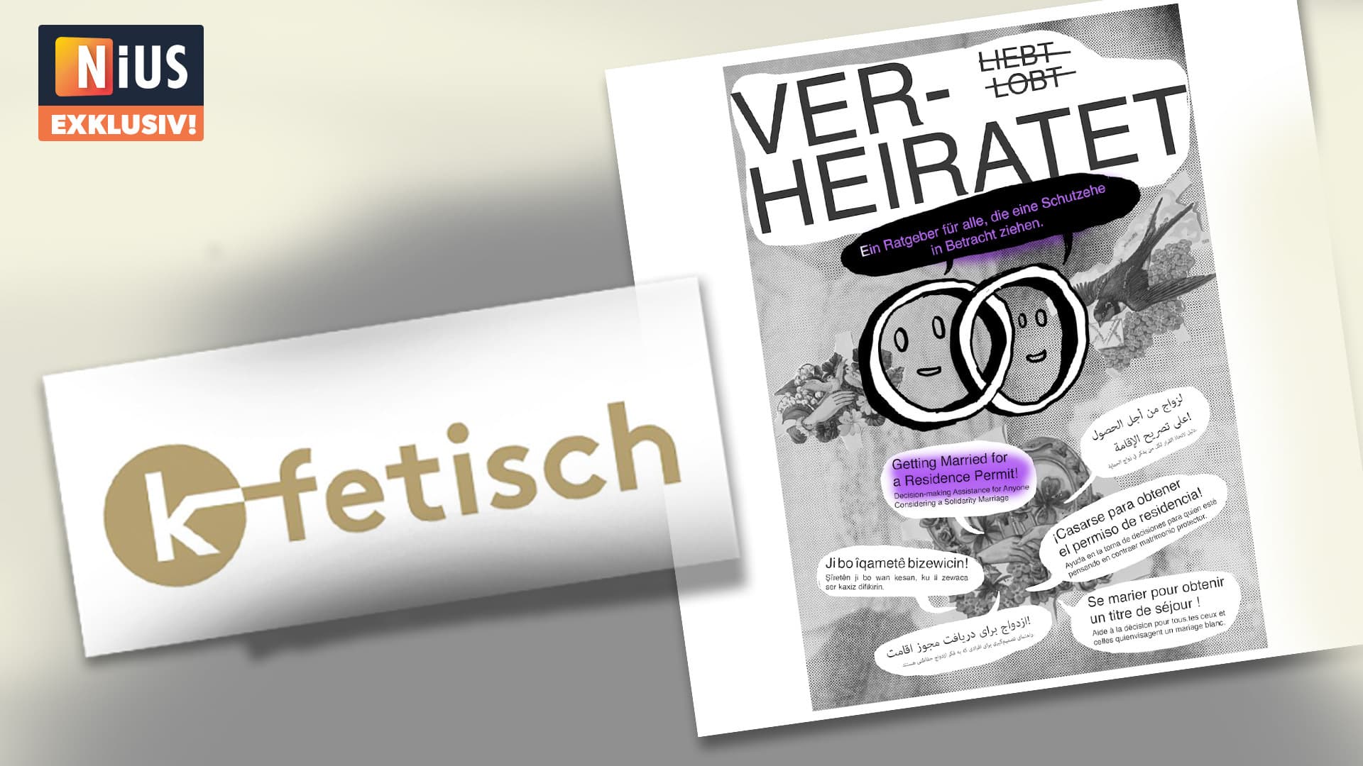 Wie das linksextreme k-Fetisch und der Seenotrettungskomplex für Scheinehen werben
