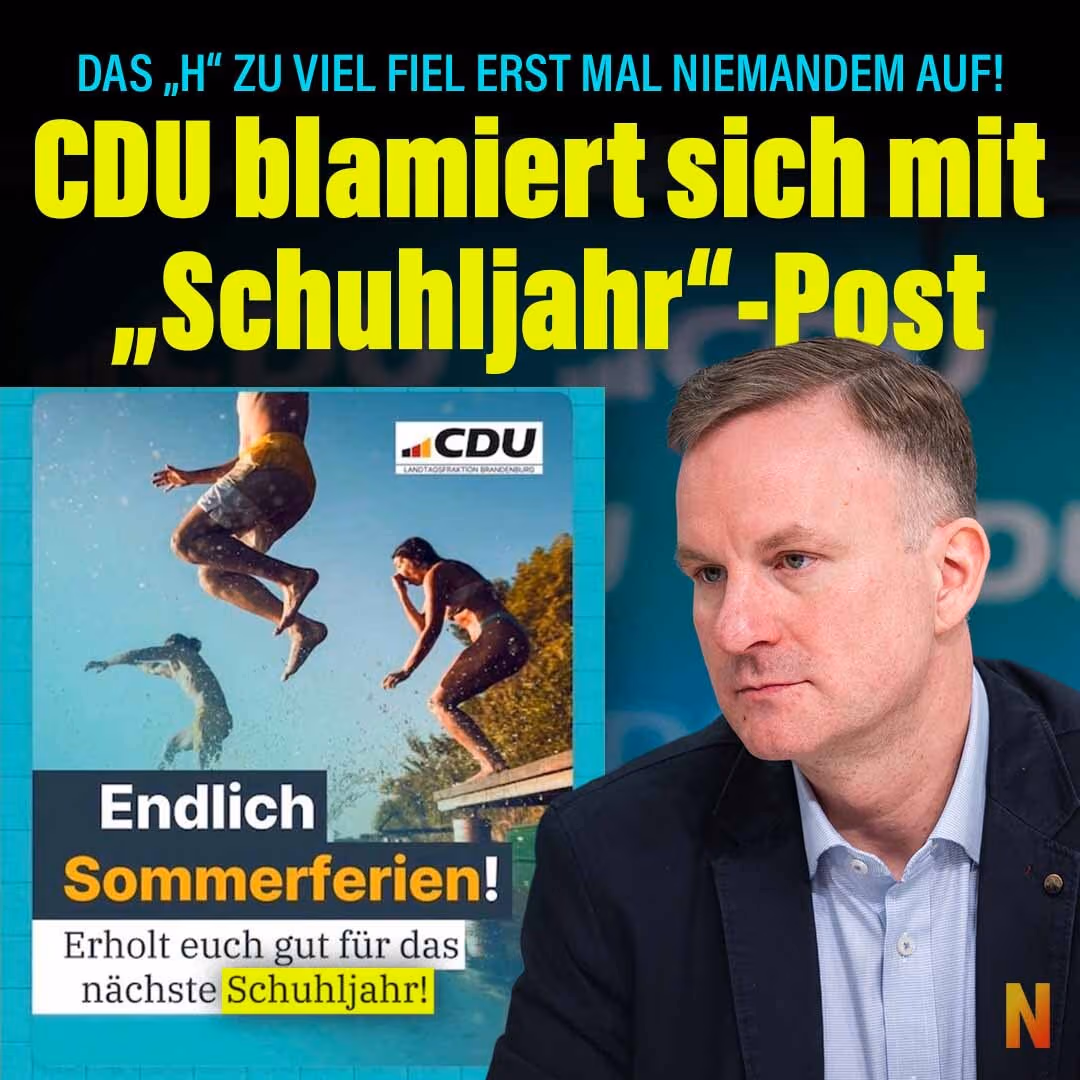 CDU blamiert sich mit „Schuhljahr“-Post