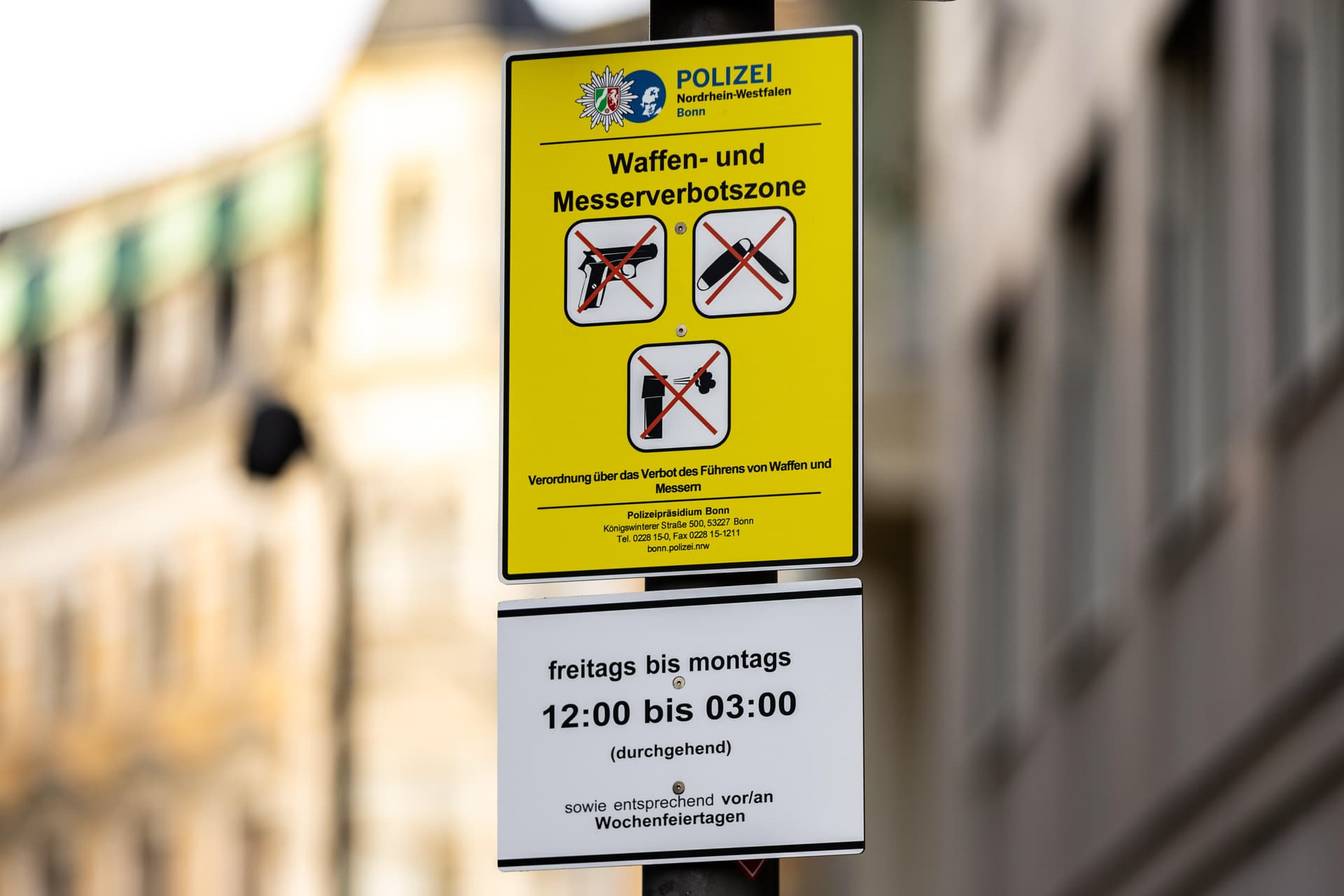„Zonar“-App soll Bürger vor Bußgeldern im Messerverbots-Dschungel schützen