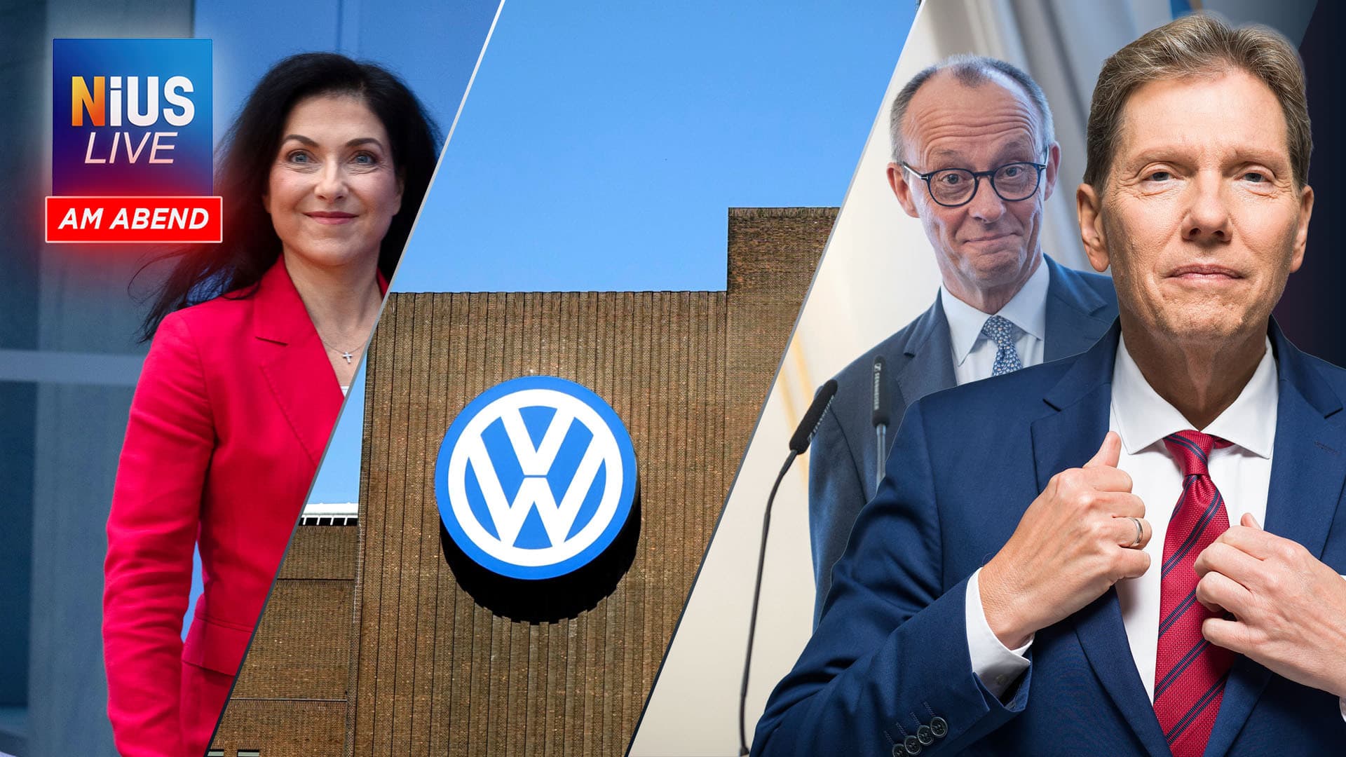 Das war NIUS Live am Abend: VW plant Produktionsstopp für Golf und Kurzarbeit