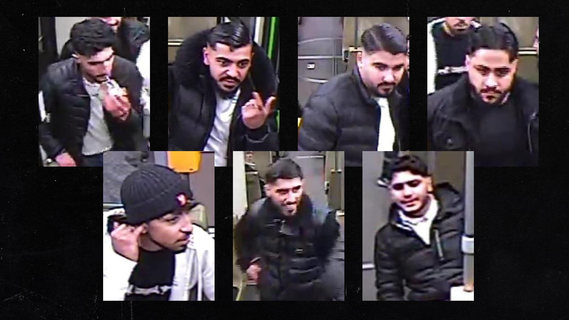 Polizei fahndet nach Brutalos: Sie schlugen zu siebt auf einen Bahnfahrer ein
