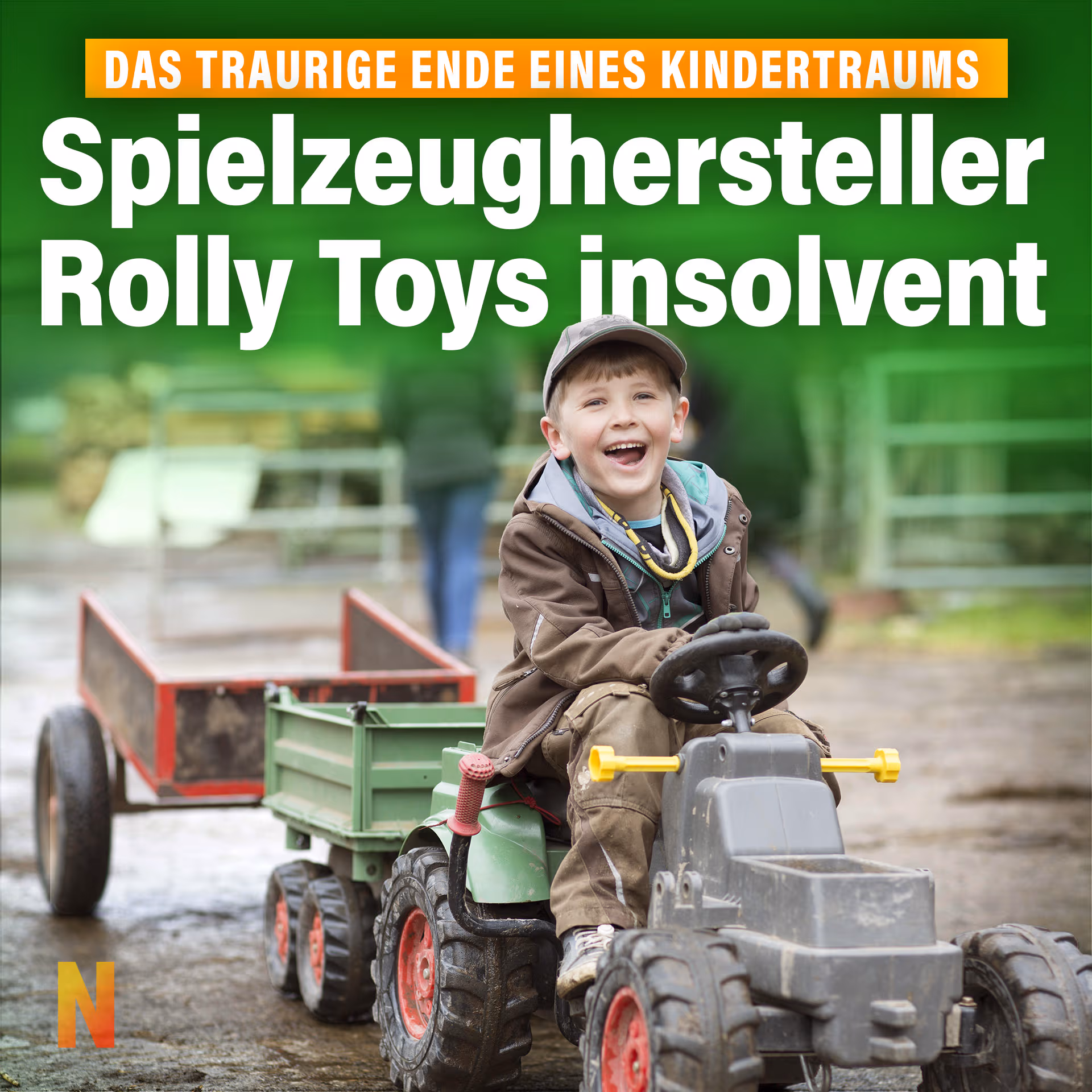 Das traurige Ende eines Kindertraums: Spielzeughersteller Rolly Toys insolvent
