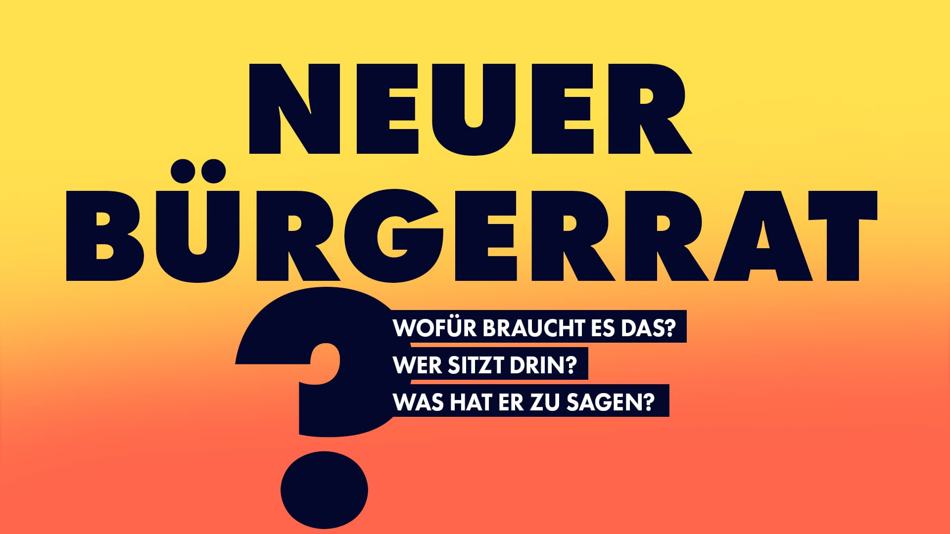 Deutschlands erster Bürgerrat: 160 ausgewählte Menschen sollen „die Sicht des Volkes“ einbringen