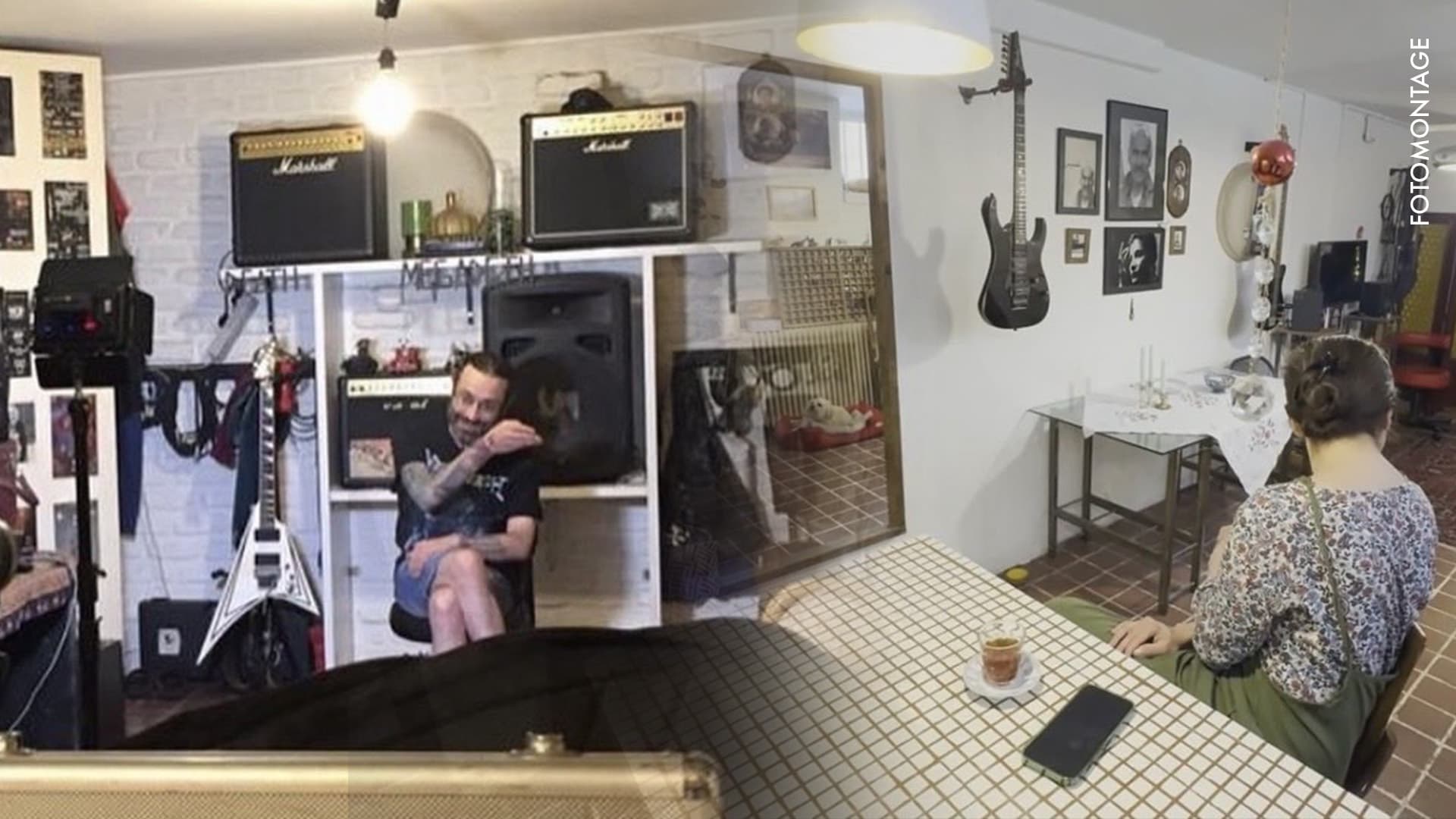 Iran-Propaganda in der ARD? Angebliche Lehrer-Wohnung ist Proberaum einer Rocker-Band!