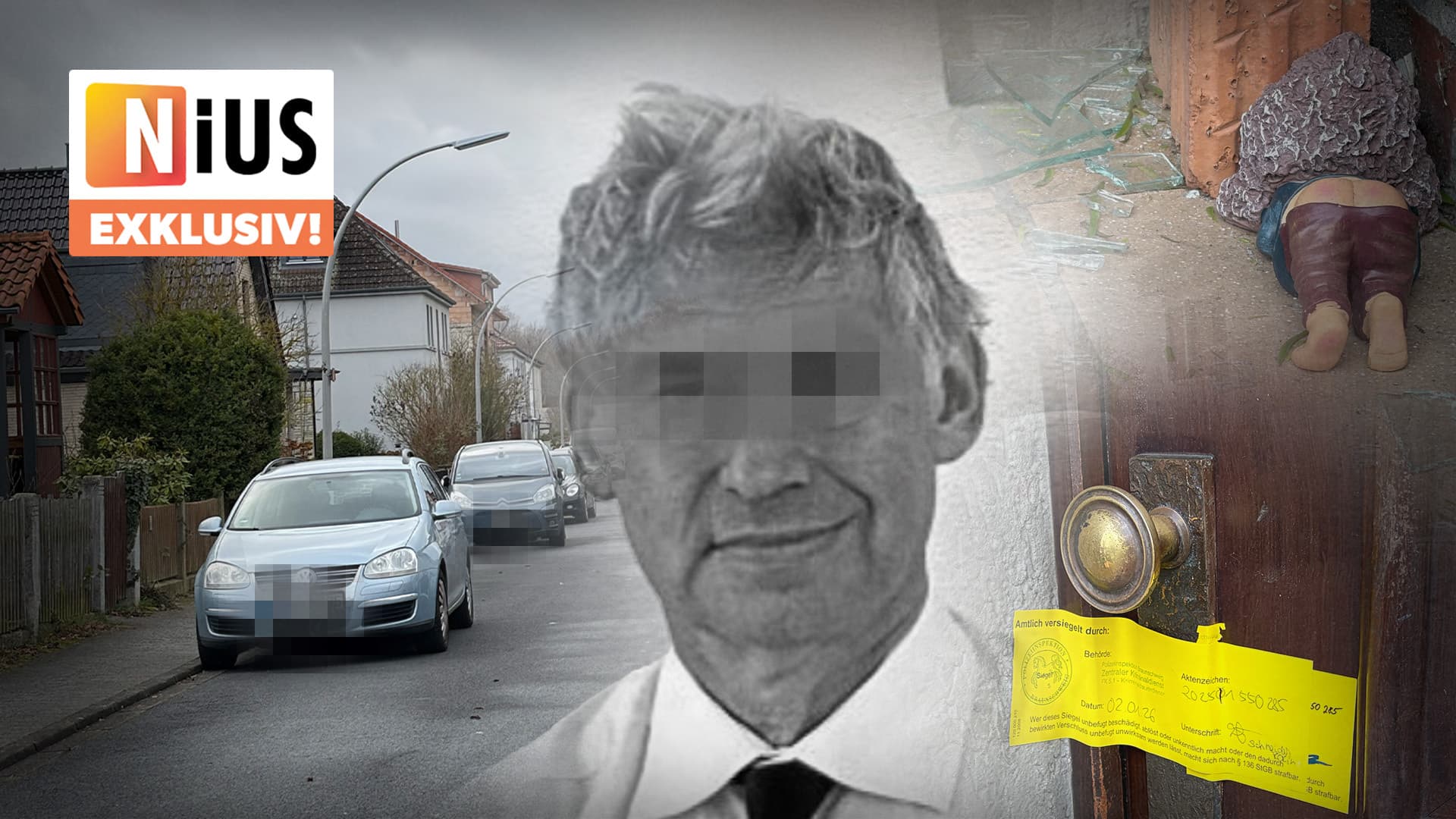 26-Jähriger stürmt Braunschweiger Haus und ersticht Rentner (70)