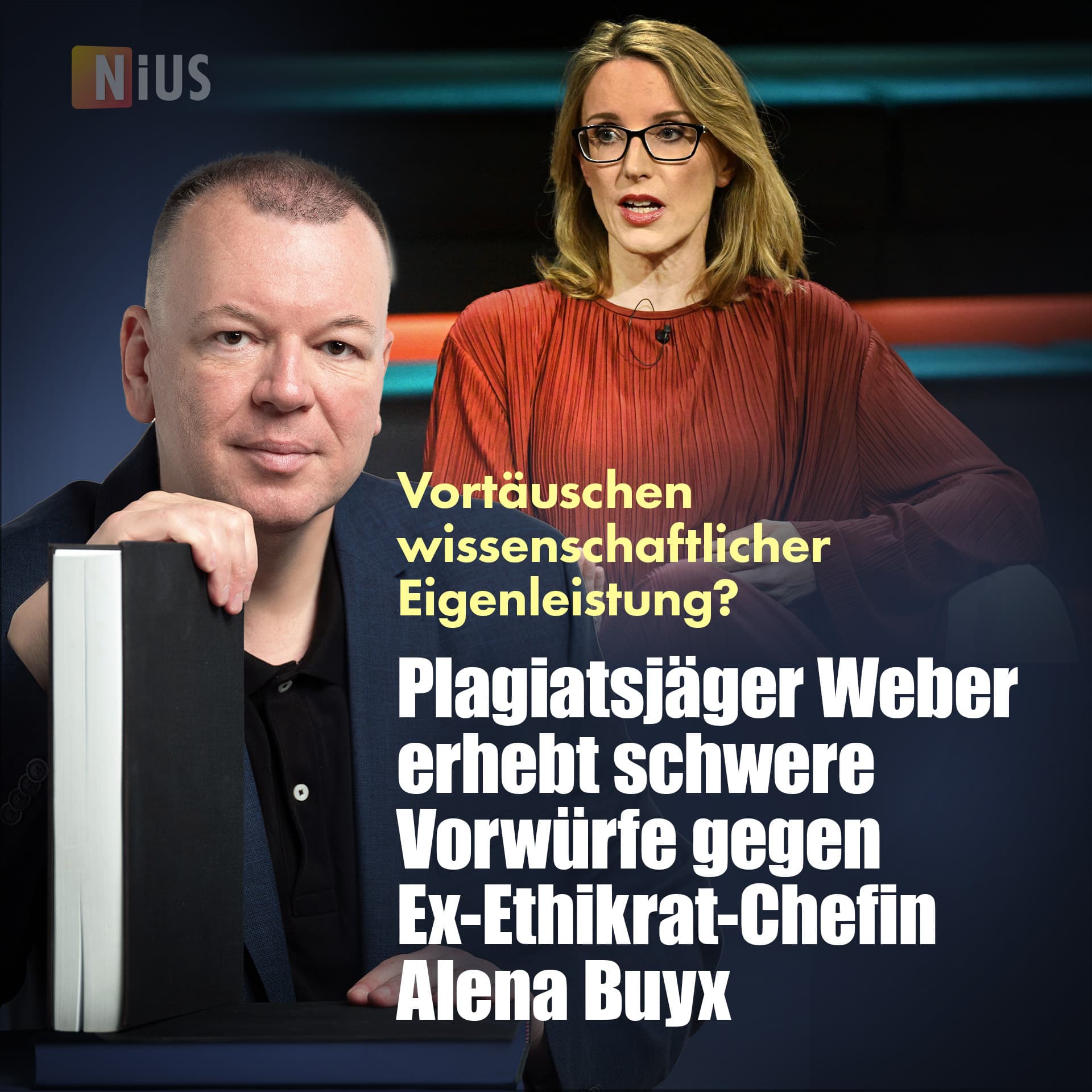 Vortäuschen wissenschaftlicher Eigenleistung? Plagiatsjäger Weber erhebt schwere Vorwürfe gegen Ex-Ethikrat-Chefin Alena Buyx