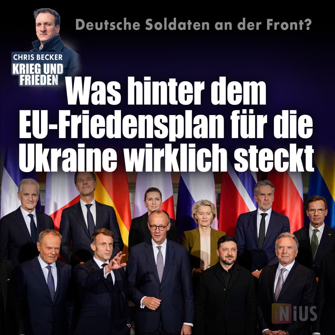 Deutsche Soldaten an der Front? Was hinter dem EU-Friedensplan für die Ukraine wirklich steckt