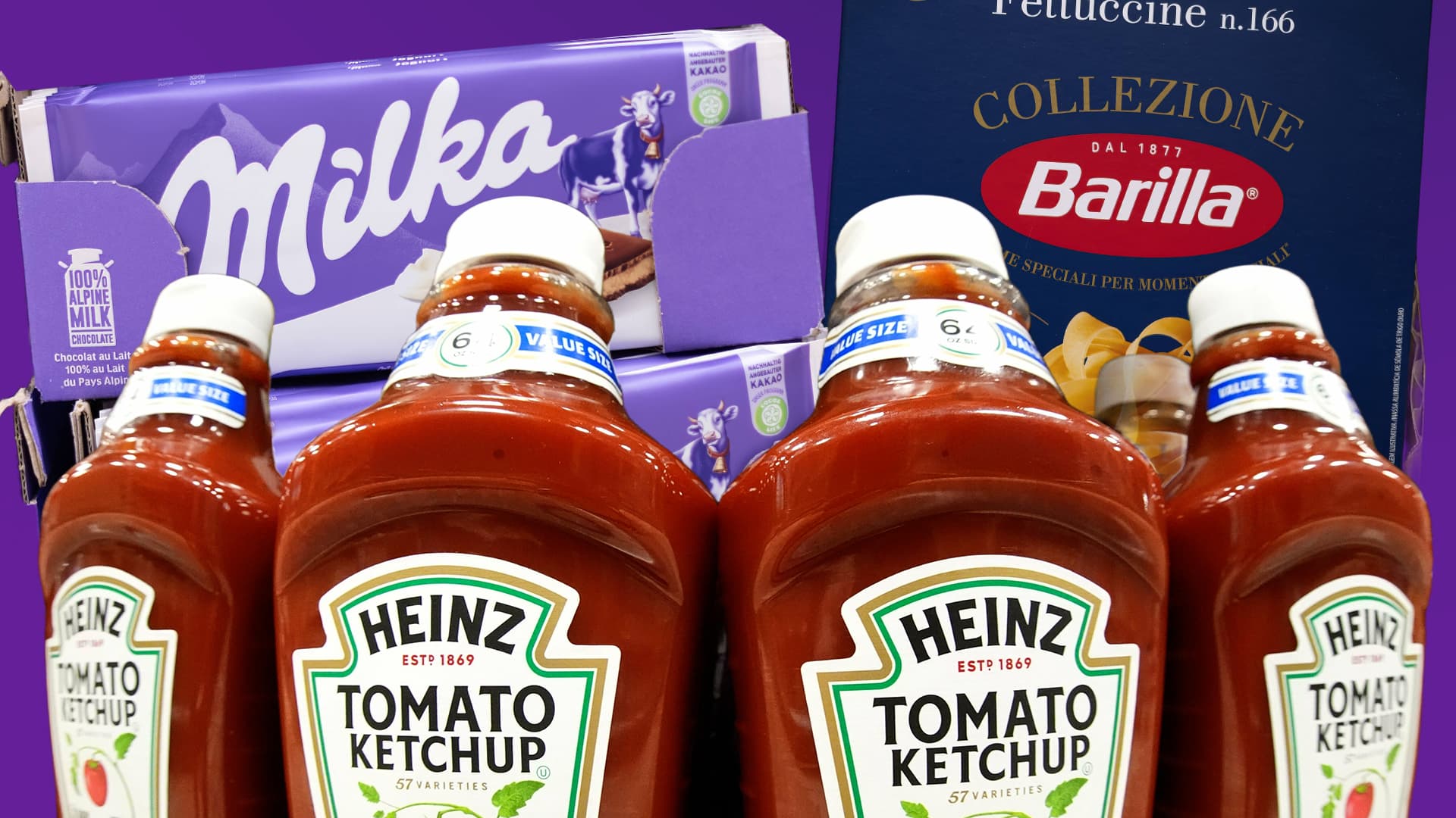 Milka, Heinz-Ketchup, Barilla-Pasta sind in Deutschland besonders teuer