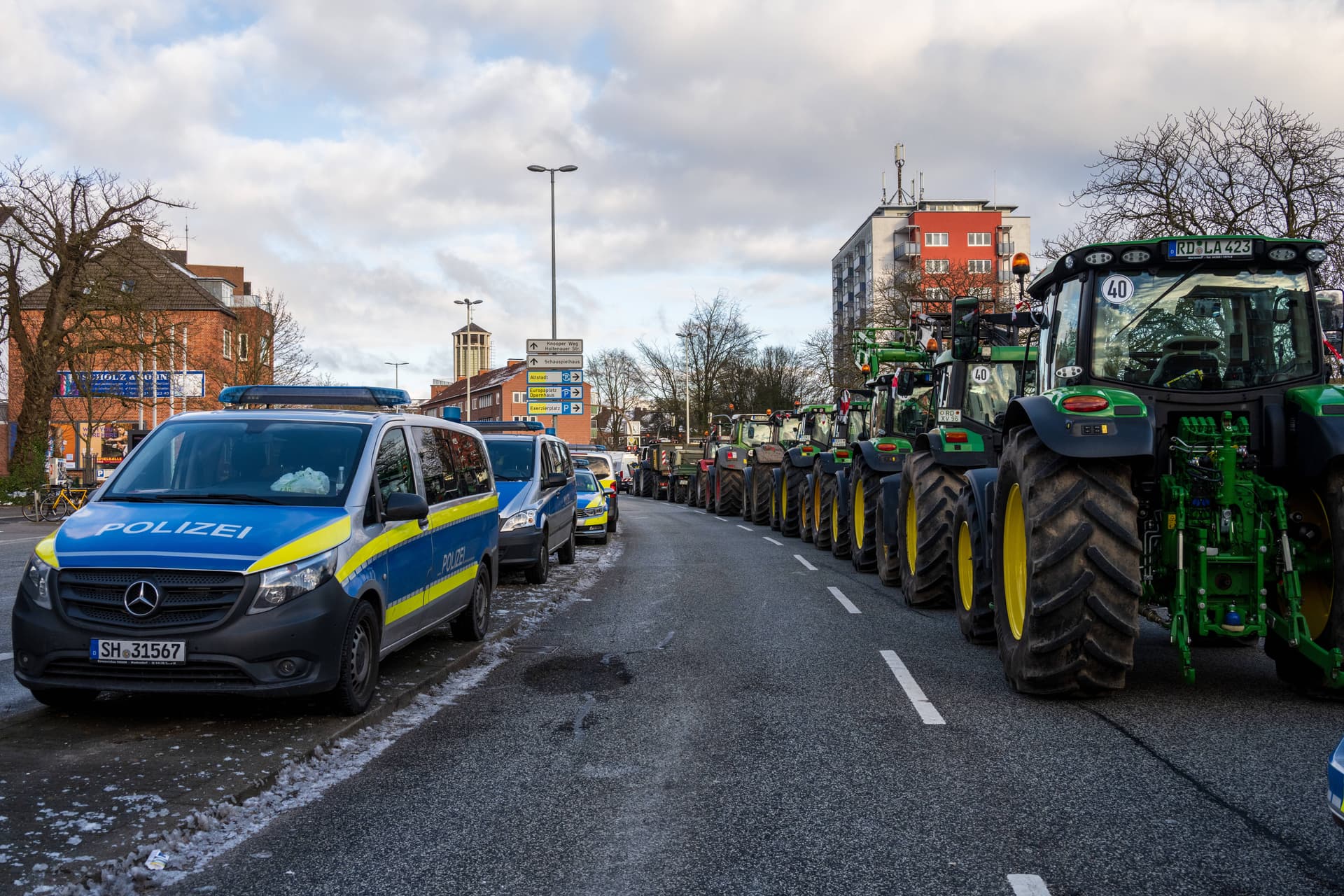 Schleswig-Holstein: Laut Polizei kein nennenswertes rechtes politisches Einwirken bei Protesten
