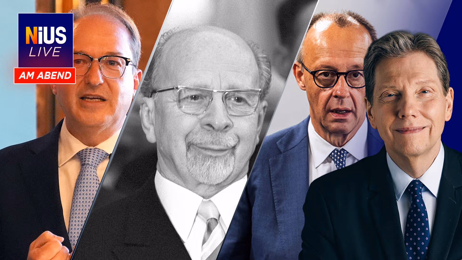 Ab 18 Uhr bei NIUS Live am Abend: Was Merz von Walter Ulbricht lernen sollte
