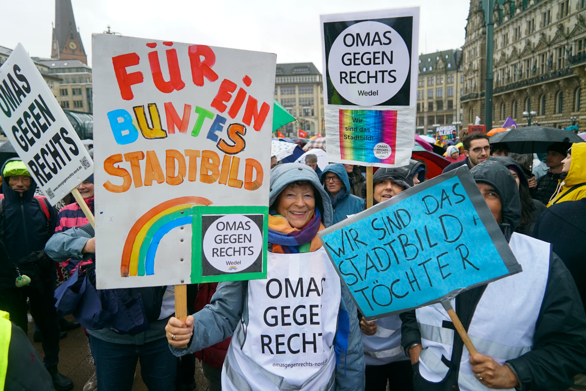 Von Weinheim bis Emden: Im ganzen Land marschiert der steuerfinanzierte NGO-Komplex gegen Merz