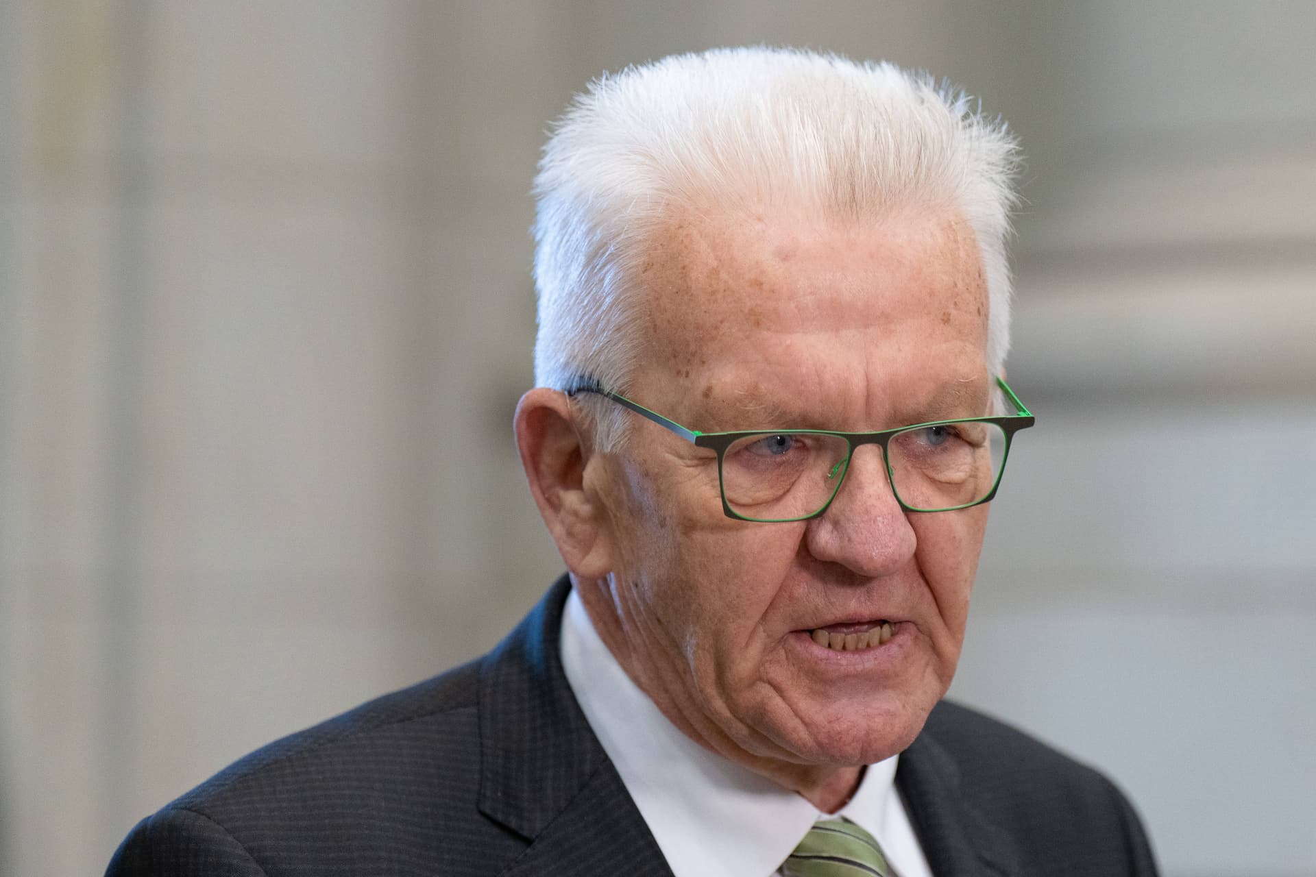 Kritik aus eigener Partei: Kretschmann zweifelt an Habecks Heizungsgesetz