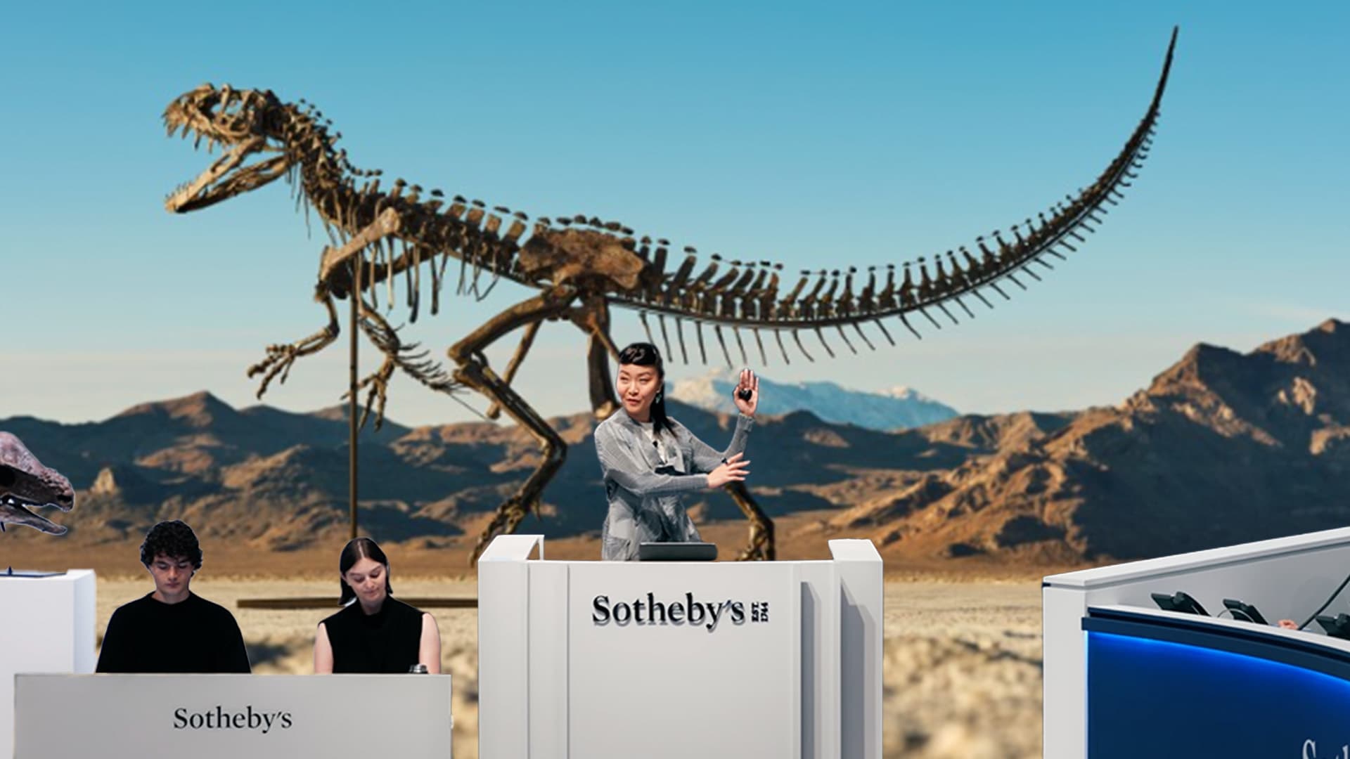 Rekord-Auktion bei Sotheby’s: „Jurassic-Dino“ kostete 30,5 Millionen Dollar