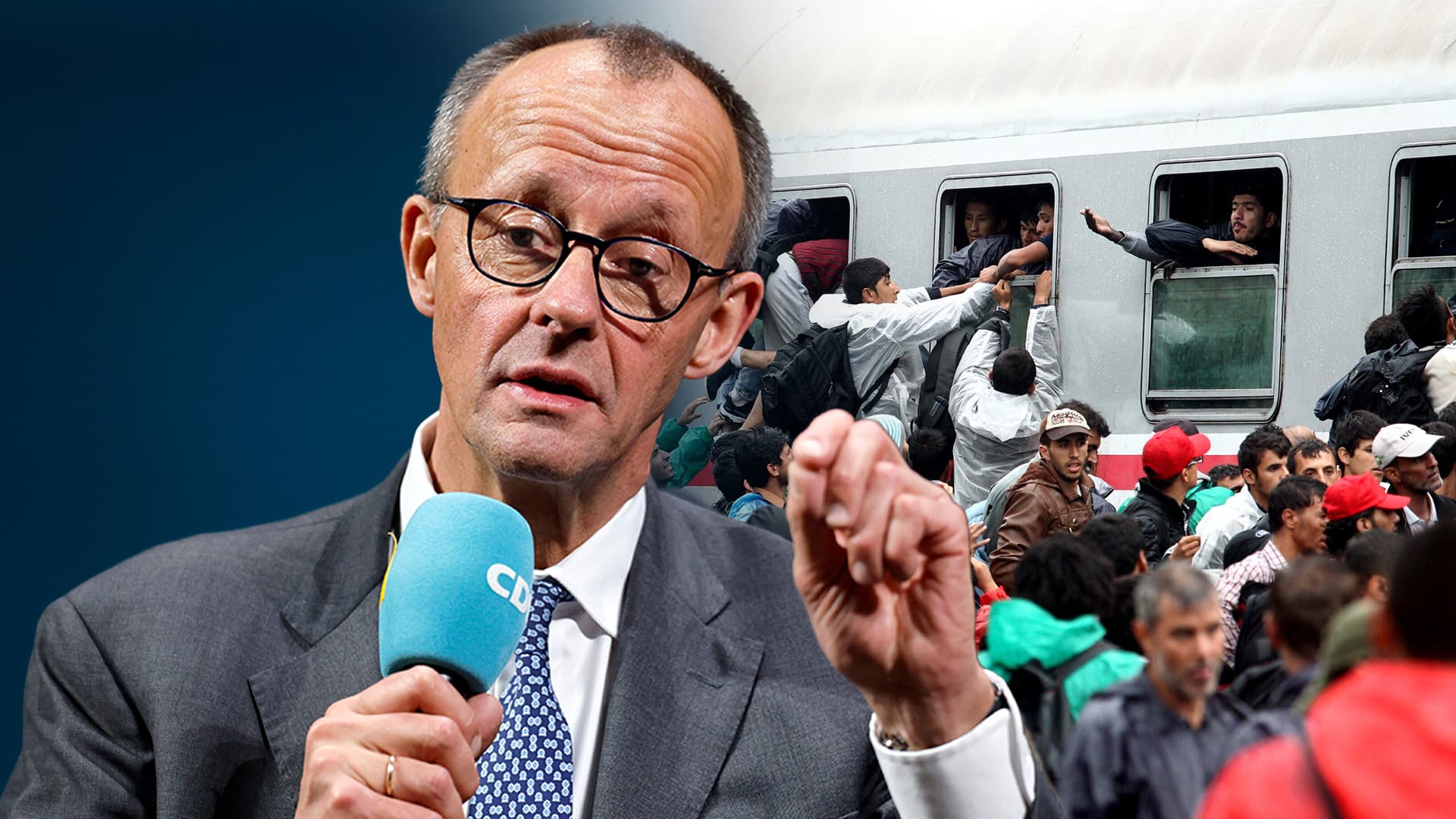 Die nächste dramatische Migrationswende des Friedrich Merz: Von „faktisches Einreiseverbot für alle“ zu 99.999 illegalen Migranten pro Jahr