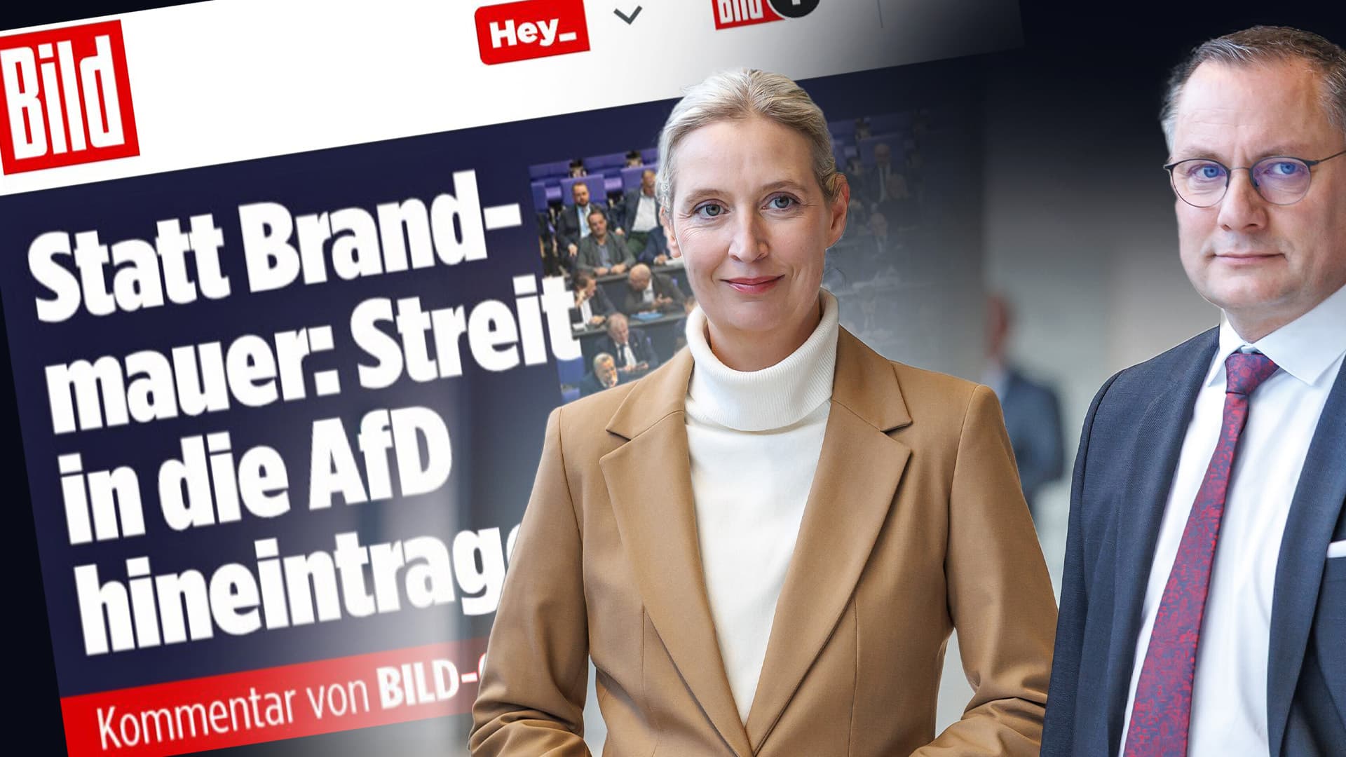 Die mediale Brandmauer beginnt zu brechen: SZ, FAZ und nun auch BILD für Minderheitsregierung