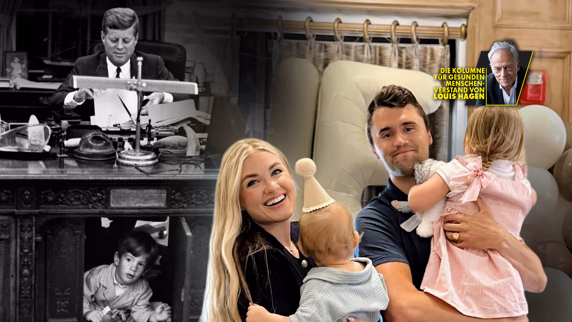 Charlie Kirk und John F. Kennedy – die große Liebe zu ihren Kindern