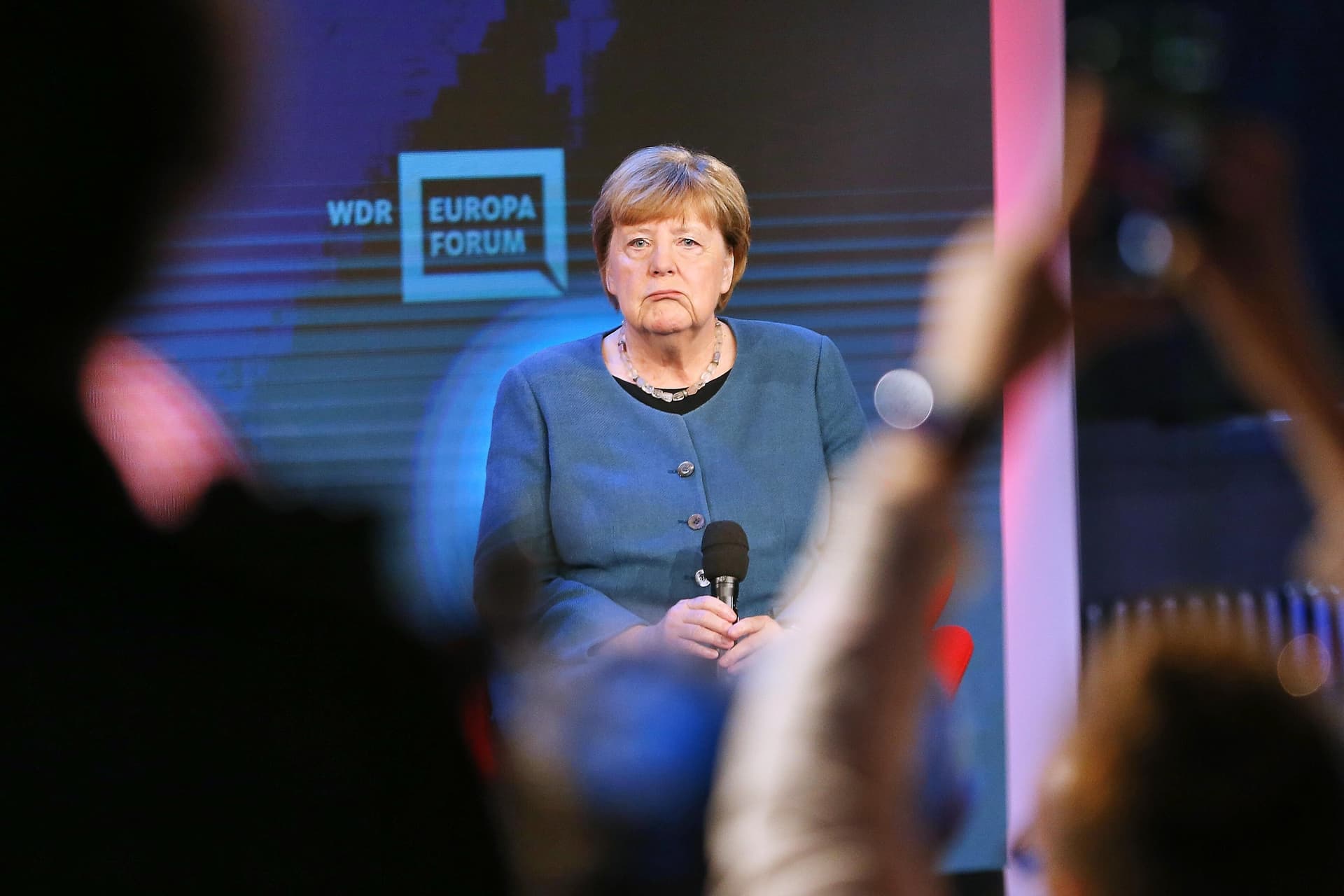 Angela Merkel auf der Digitalkonferenz re:publica