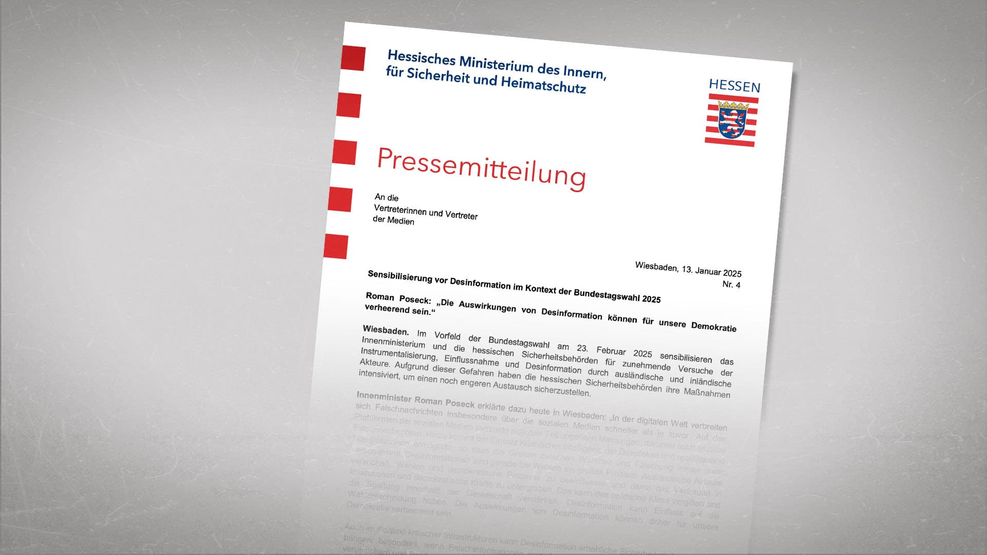 CDU will gegen „ungefilterte Meinungen“ mit Geheimdienst vorgehen