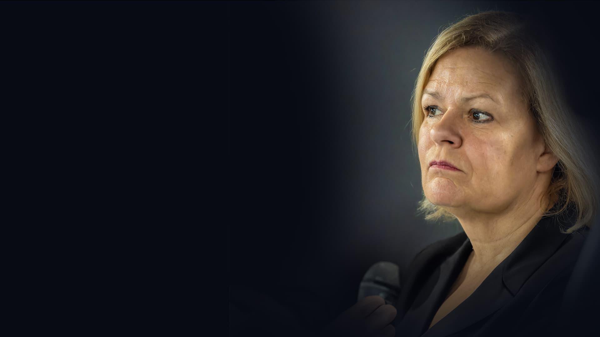 Wenn Sie diesen Satz lesen, wissen Sie, dass Nancy Faeser lügt: „Die Äußerungen der Ministerin stehen für sich“