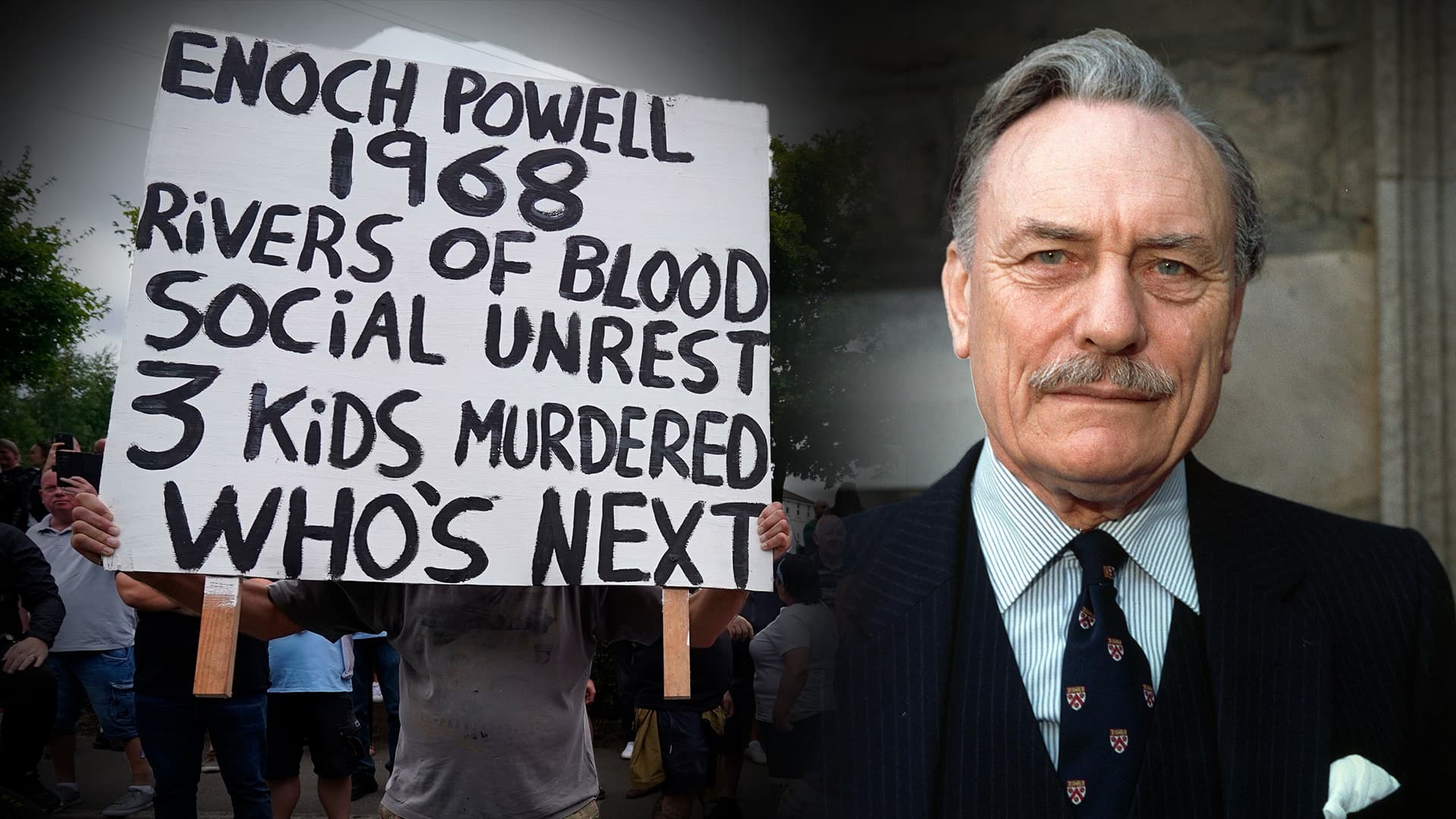 „Wie der Römer scheine ich den Fluss Tiber vor Blut schäumen zu sehen“: Hat diese Rede die Gewalt in England schon 1968 vorhergesehen?