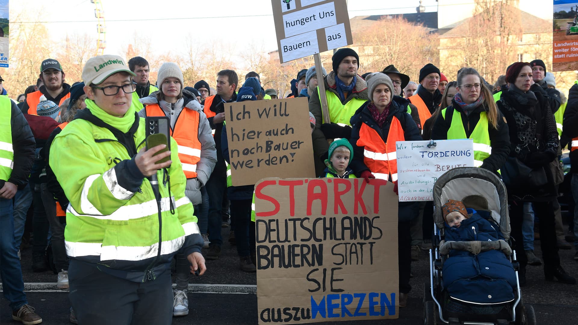 Das Volk unterstützt den Bauern-Aufstand: Eine Million Unterschriften gegen die Ampel