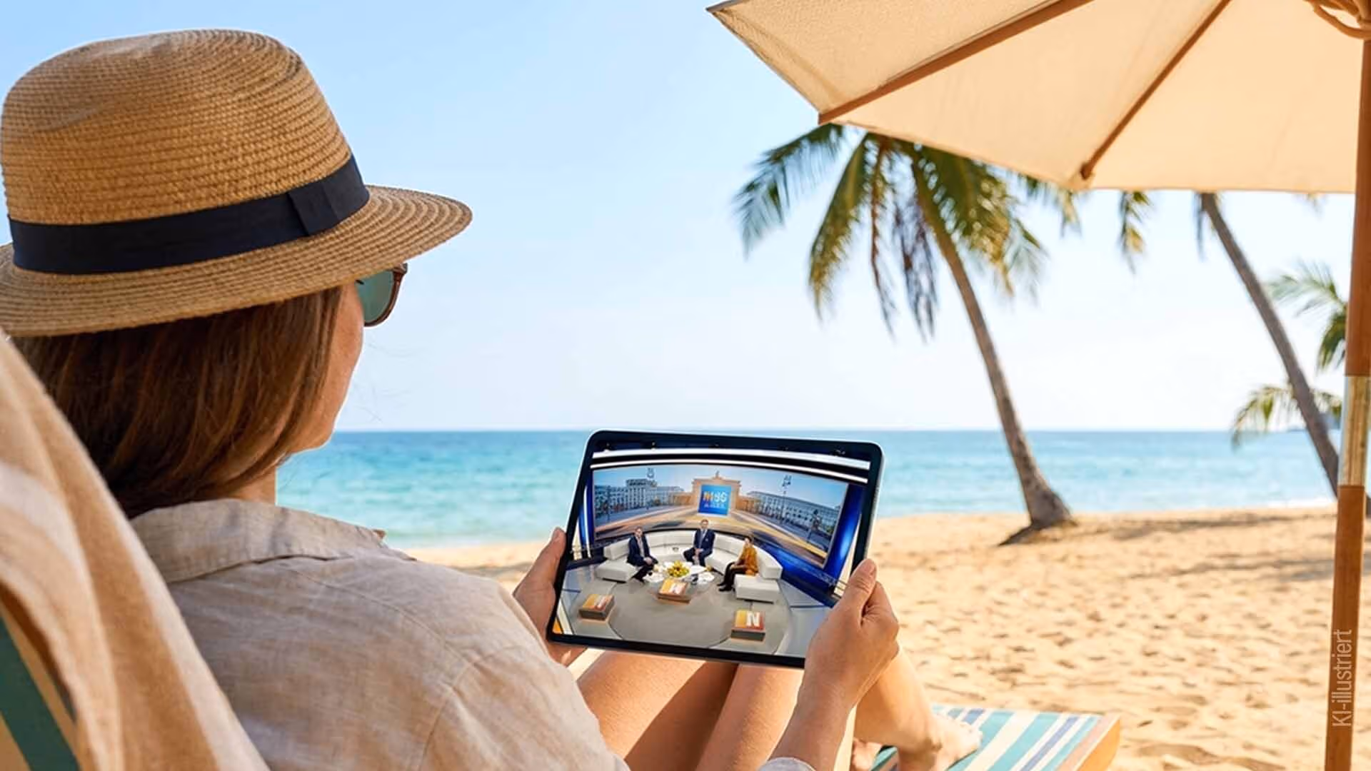 Wo schauen Sie NIUS Live im Urlaub?