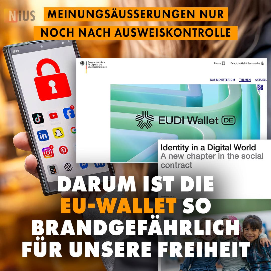 Meinungsäußerung nur noch nach Ausweiskontrolle: Darum ist die EU-Wallet so brandgefährlich für unsere Freiheit