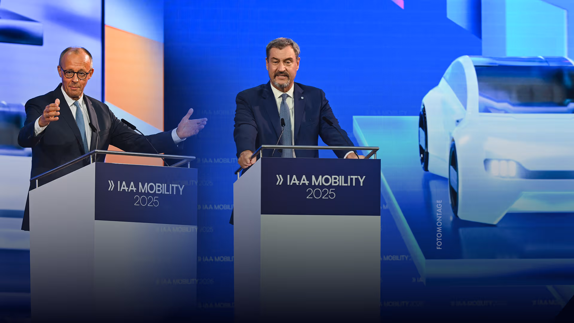 Söder und Merz streiten um Verbrennerverbot