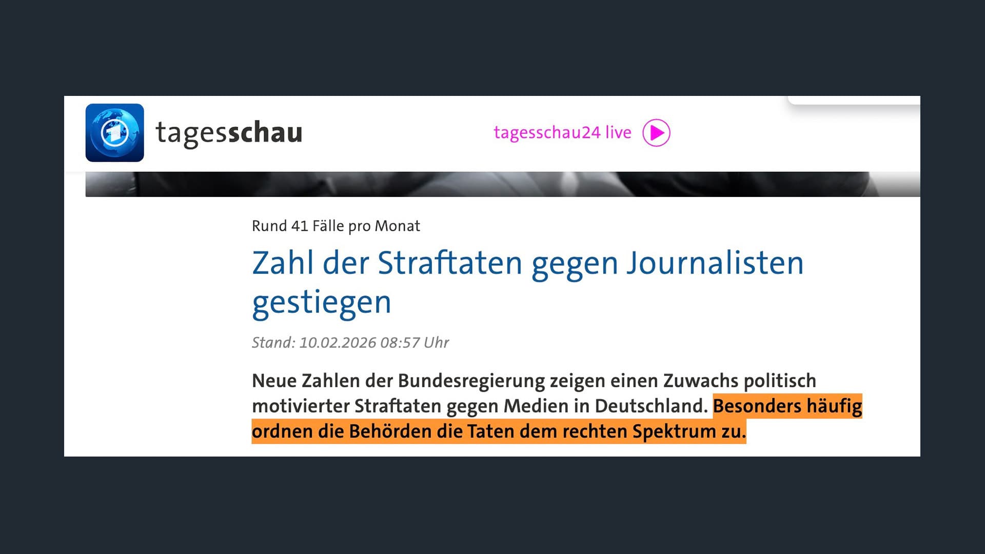Irreführende Berichte von ARD und ZDF: Linke verüben mehr Gewalt gegen Journalisten – aber der Zuschauer erfährt nur von rechten Straftaten