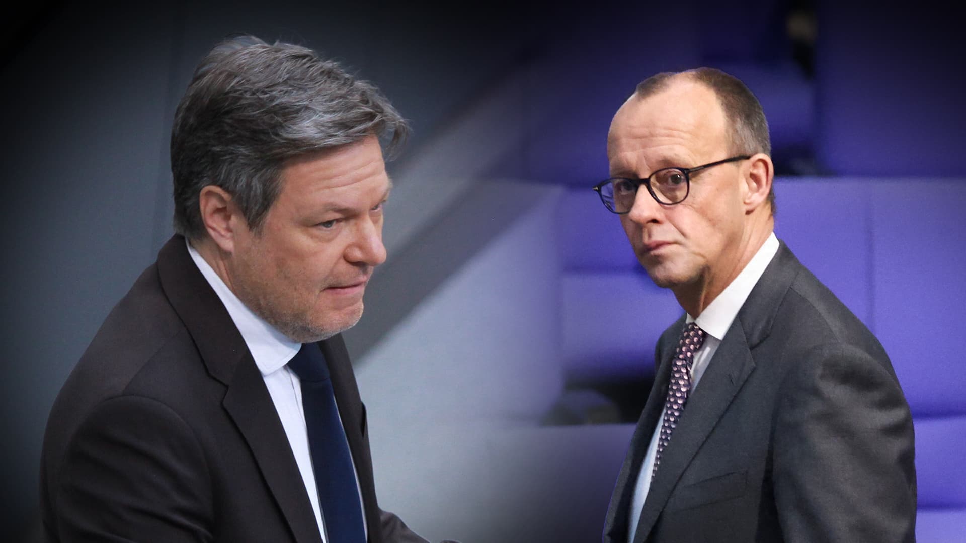 Rekordeinnahmen reichen Habeck nicht: Für neue Schulden bettelt der Minister sogar CDU-Chef Merz an