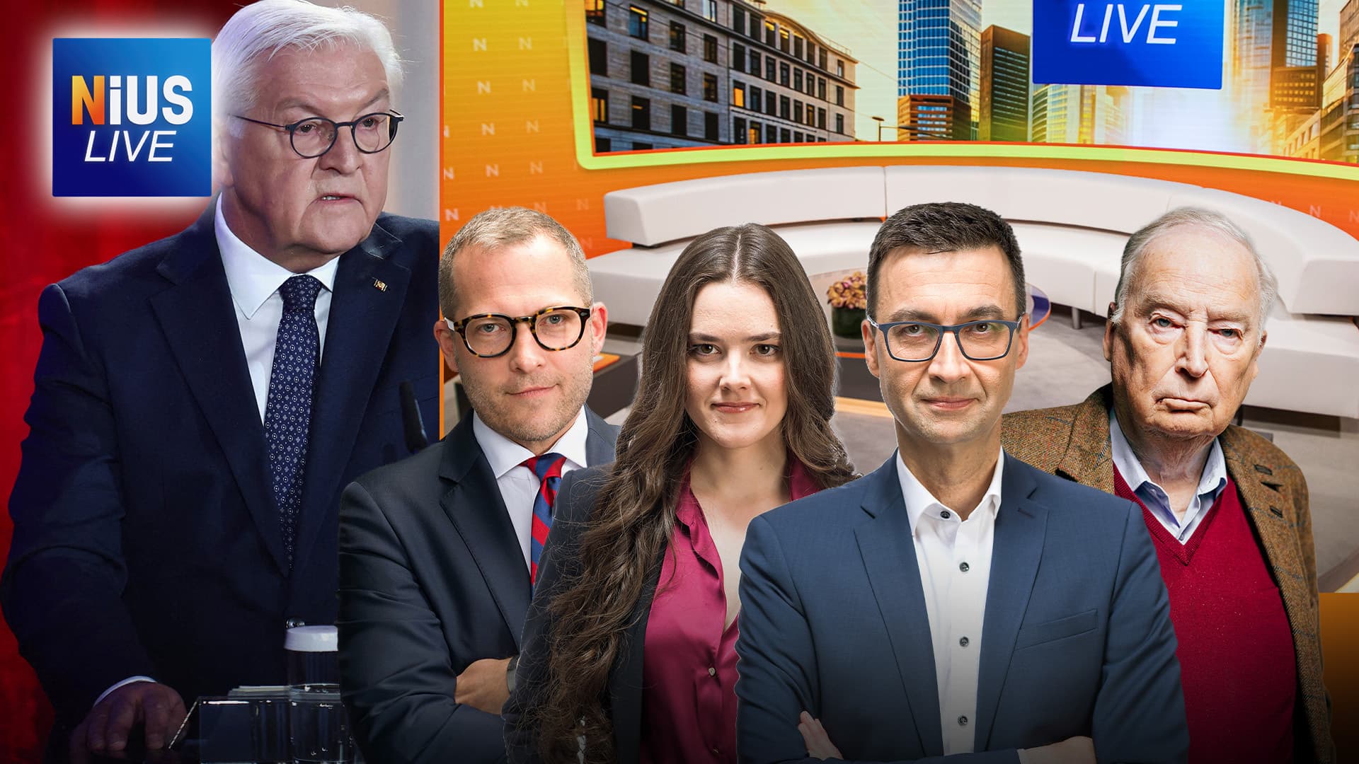 Das war NIUS Live am Mittwoch: Gauland live über Steinmeier