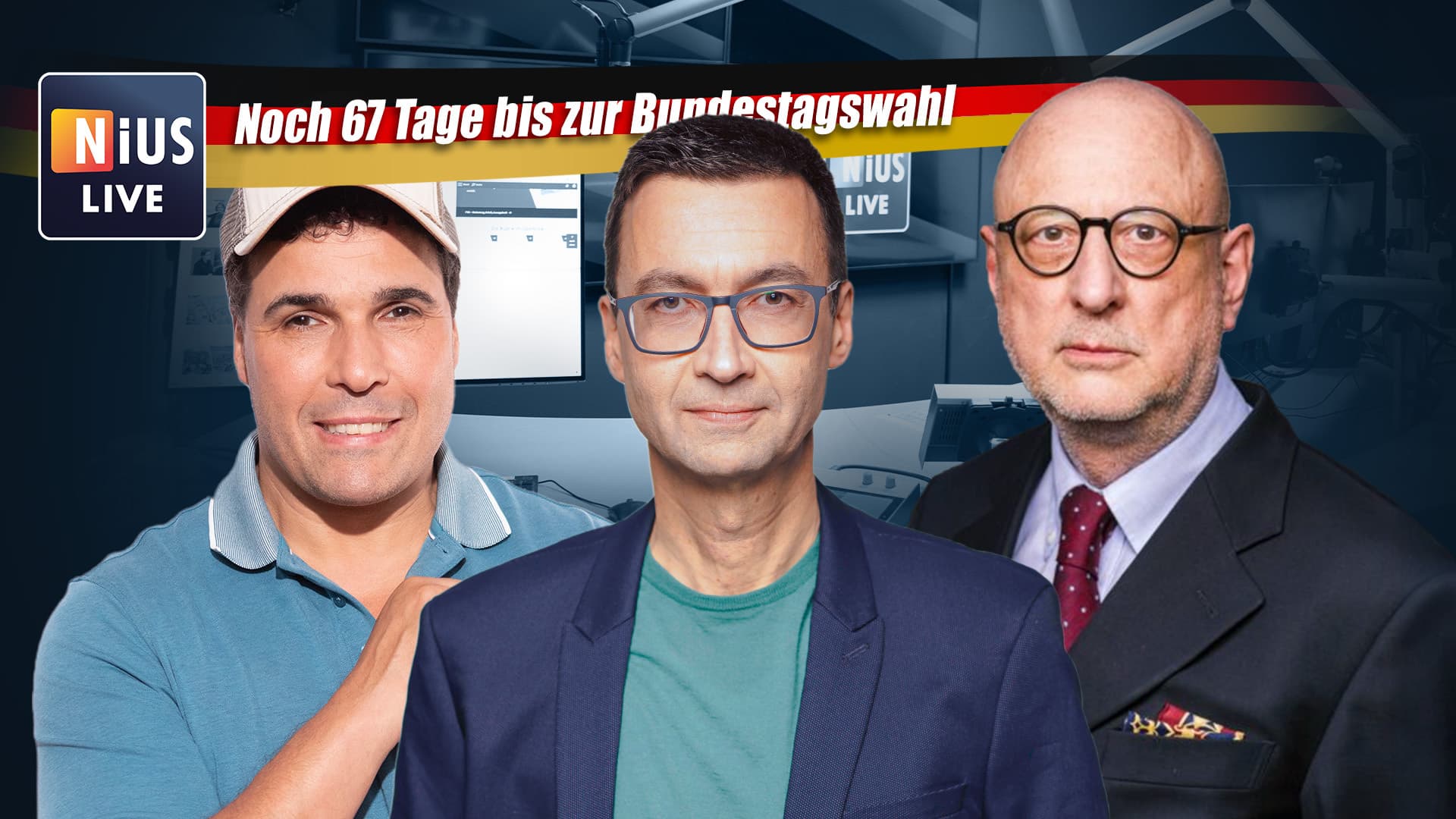Das war NIUS Live am Mittwoch: Überwachungs-Wahnsinn in Deutschland! Wie der Staat nun durchgreift