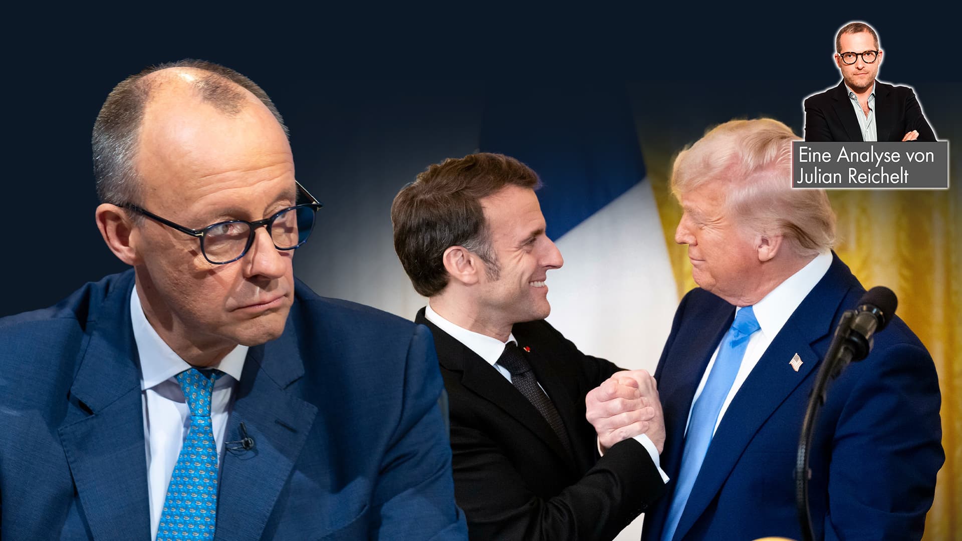 Außenpolitik ohne Kompass: Warum kann Merz mit Trump nicht einfach so lachen wie Macron?