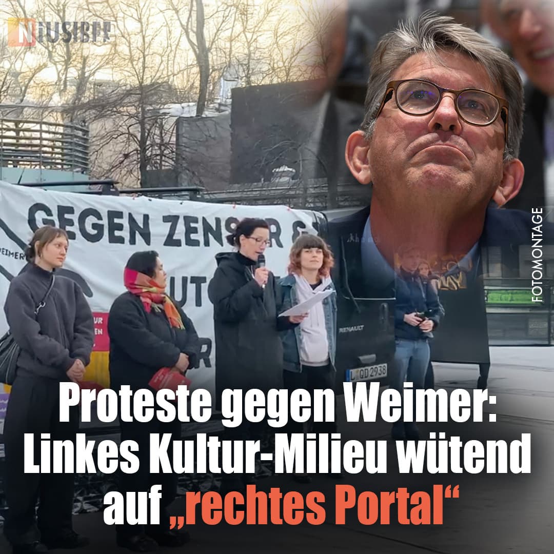 Proteste gegen Weimer: Linkes Kultur-Milieu wütend auf „rechtes Portal”