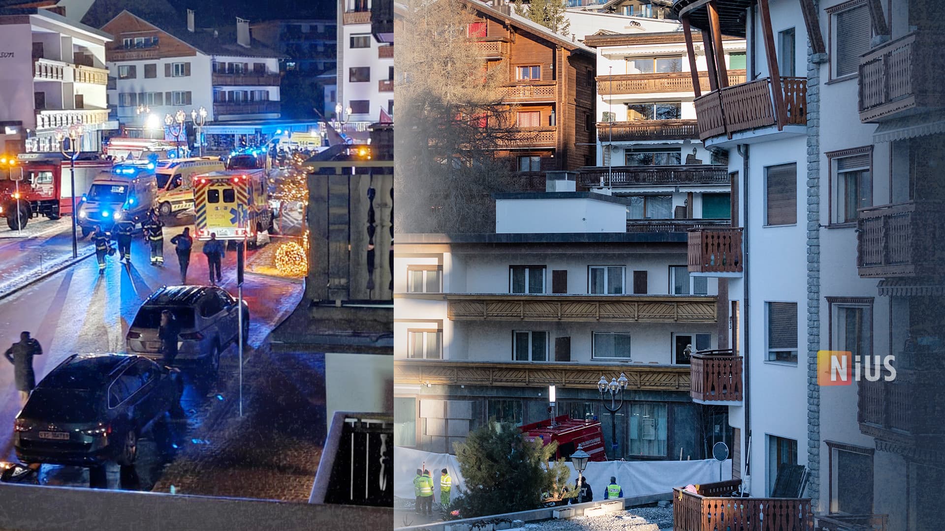 „Eine der schlimmsten Tragödien in der Geschichte unseres Landes“: Etwa 40 Tote und 115 Verletzte nach Brand in Schweizer Skiort Crans-Montana