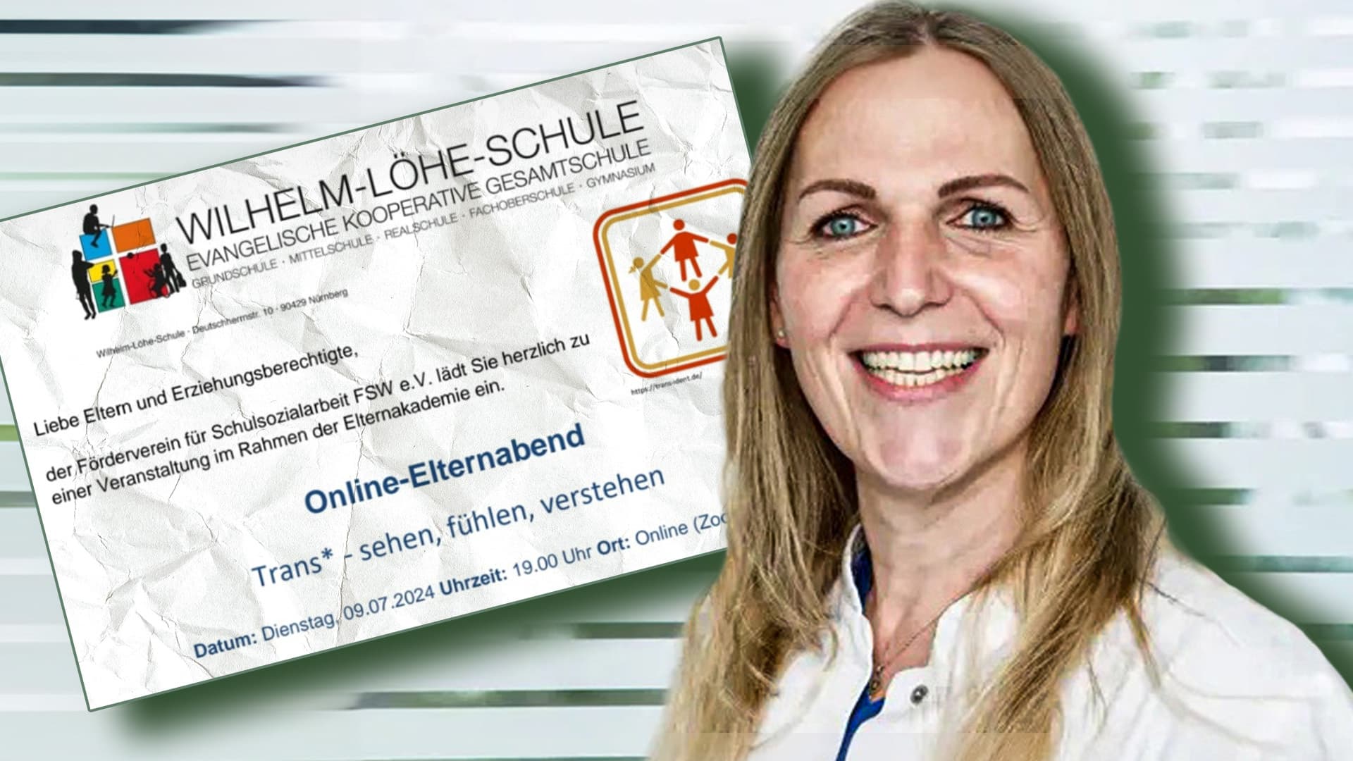 „Trans – sehen, fühlen, verstehen”: Transfrau hält Elternabend an Gesamtschule