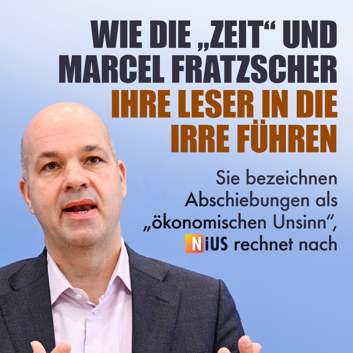 Wie die „Zeit“ und Marcel Fratzscher ihre Leser in die Irre führen