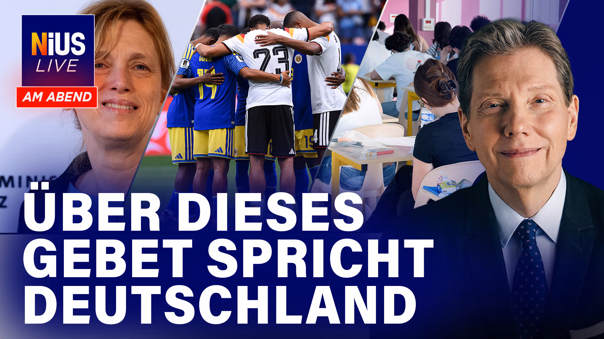 Bildungsbericht: Kompetenzen sinken, Abbrecherquote steigt I NIUS Live am Abend vom 15.06.2026