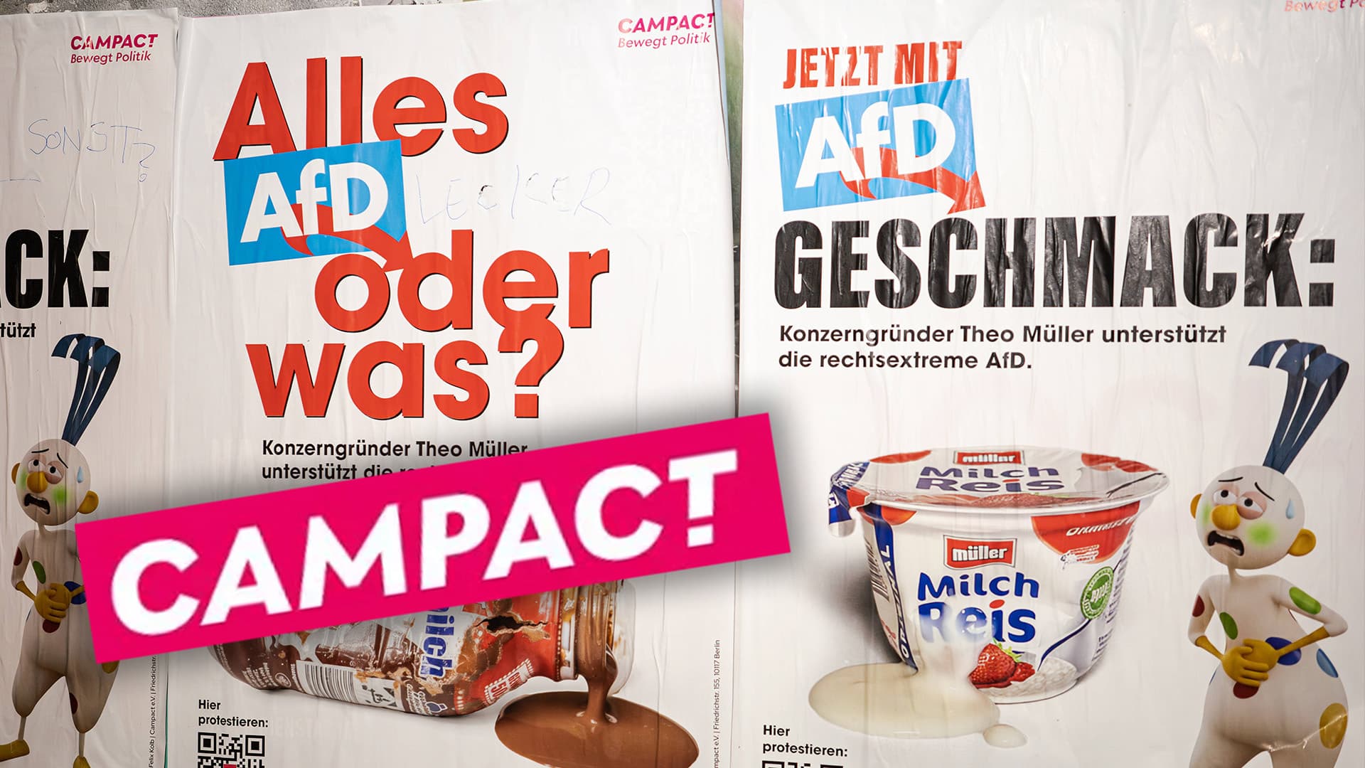 Campact laufen die Spender weg, weil die Organisation zu AfD-kritisch ist