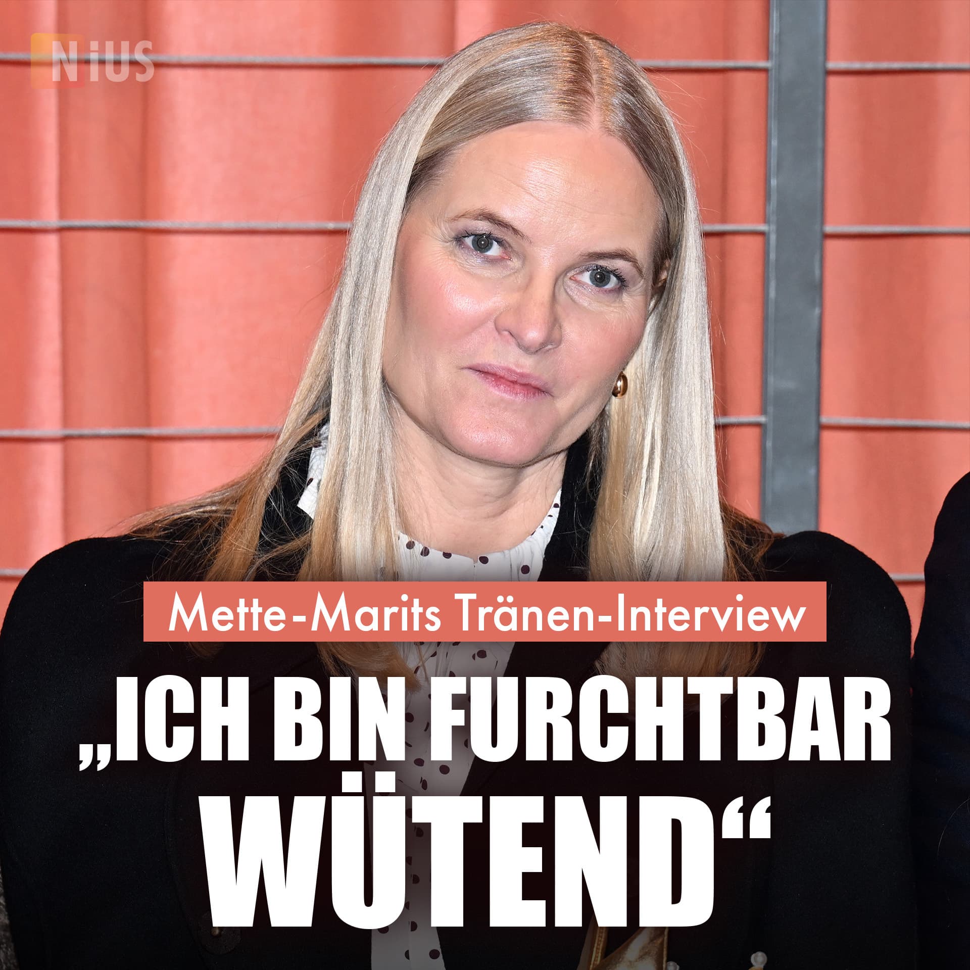 Mette-Marits Tränen-Interview: „Ich bin furchtbar wütend“