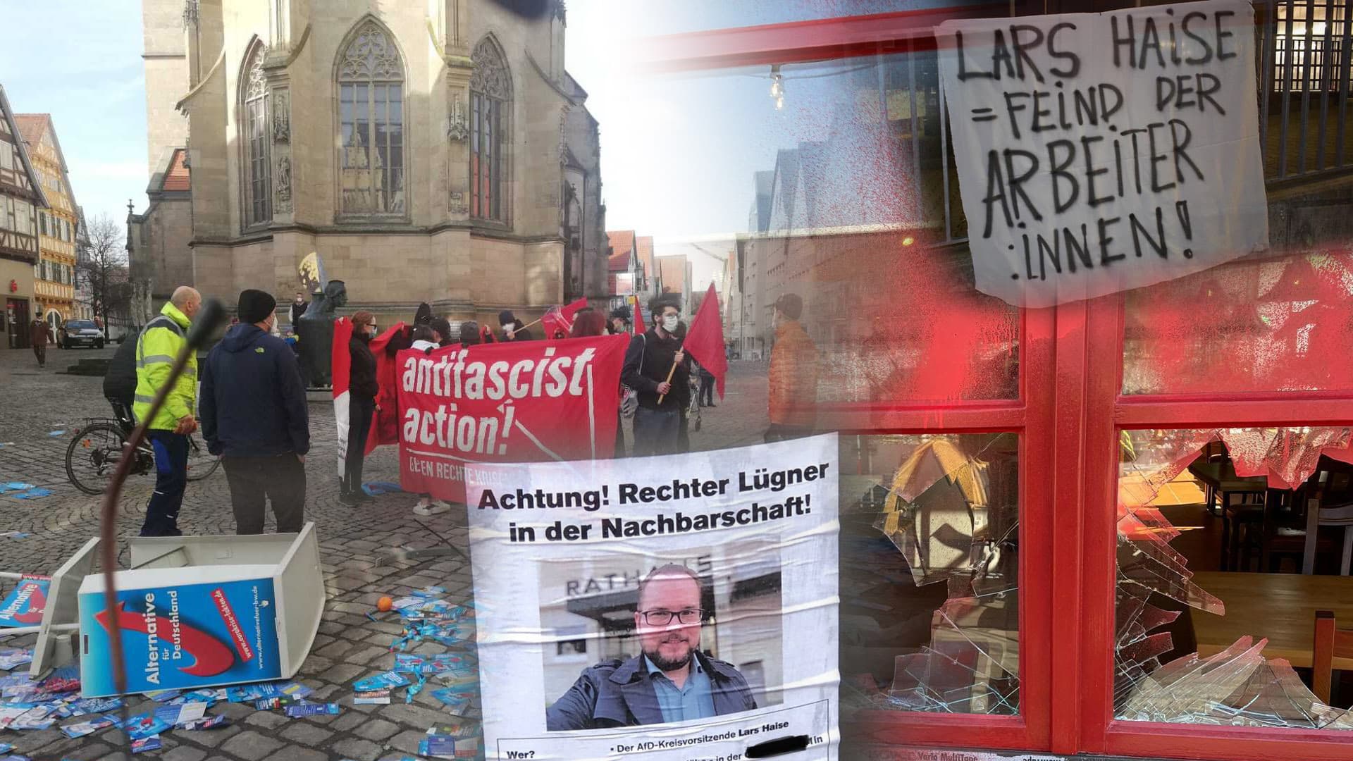 Erpressung, Überfälle, Farbanschläge: So terrorisiert die Schwaben-Antifa politisch Andersdenkende