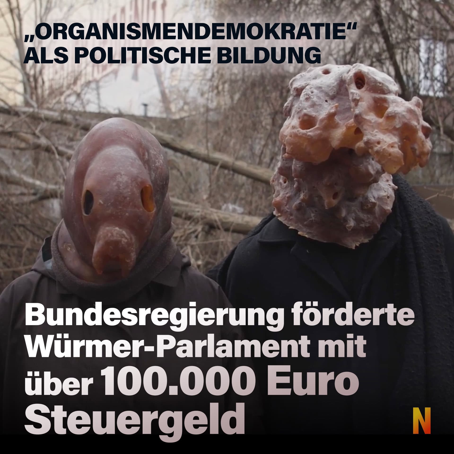 „Organismendemokratie“ als politische Bildung: Bundesregierung fördert Würmer-Parlament mit über 100.000 Euro Steuergeld